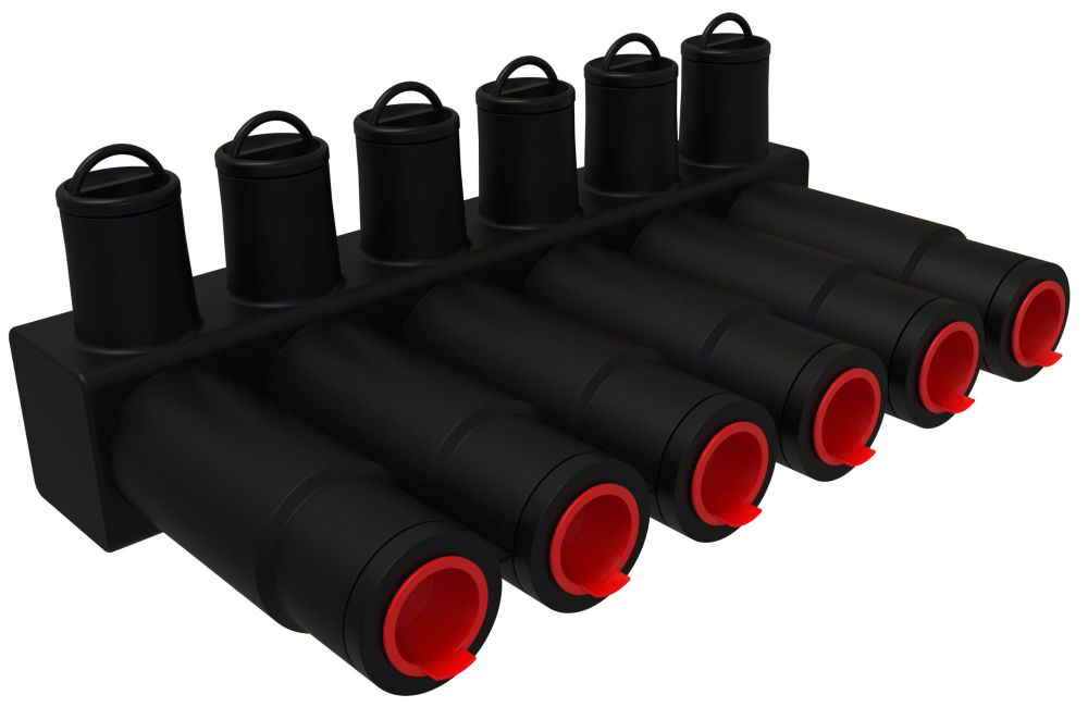 Ilsco PED-6-500-SS-Z Direct Burial/Hand Hole Multi-Tap Connector