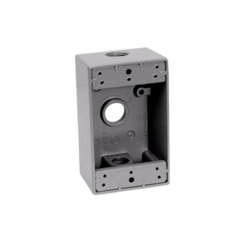 Crouse-Hinds TP7012 Weatherproof Outlet Box