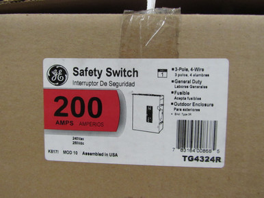 ABB GE Industrial Solutions TG4324R Safety Switch