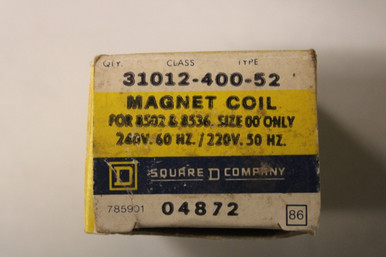 Square D 31012-400-52 Starter and Contactor Accessories