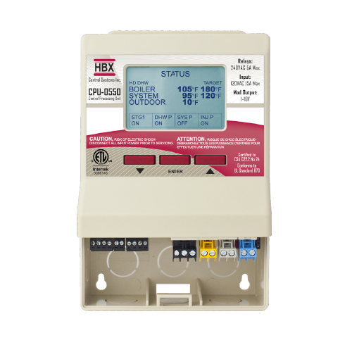 HBX CONTROL SYSTEMS CPU-0550 Other HVACR Controls and Thermostats