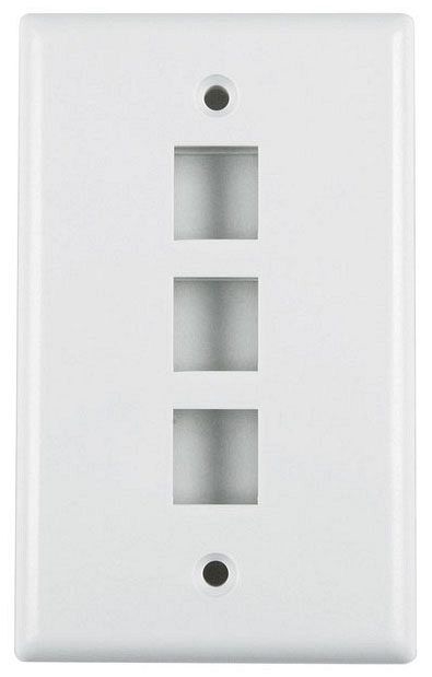 Hellermann-tyton FPTRIPLE-W Wallplates and Accessories