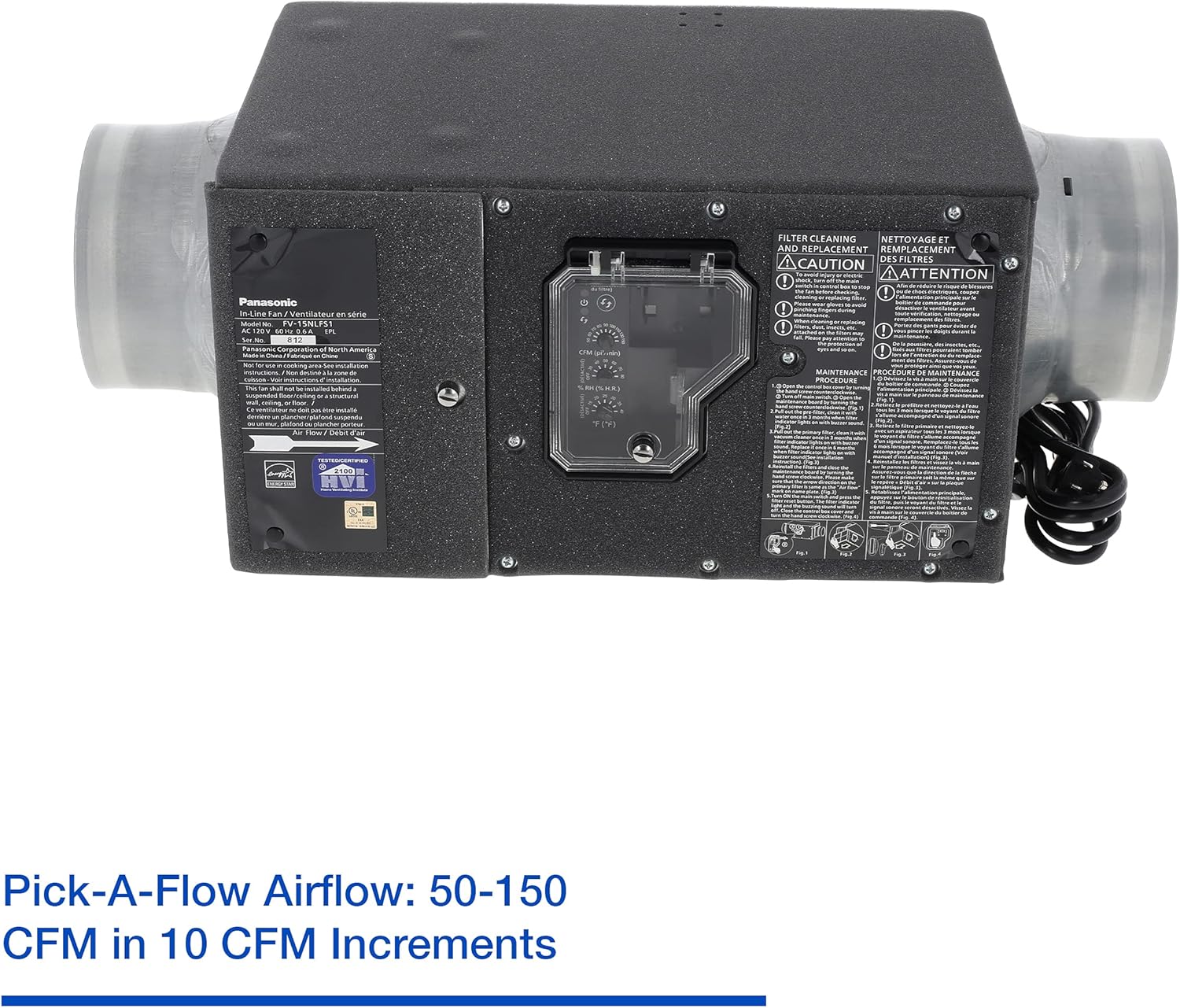 Panasonic FV-15NLFS1 Duct Fans and Accessories