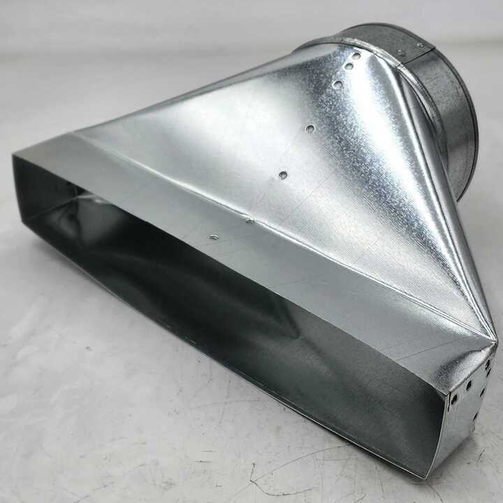 Snappy P5-246 Sheet Metal Duct Register Boot