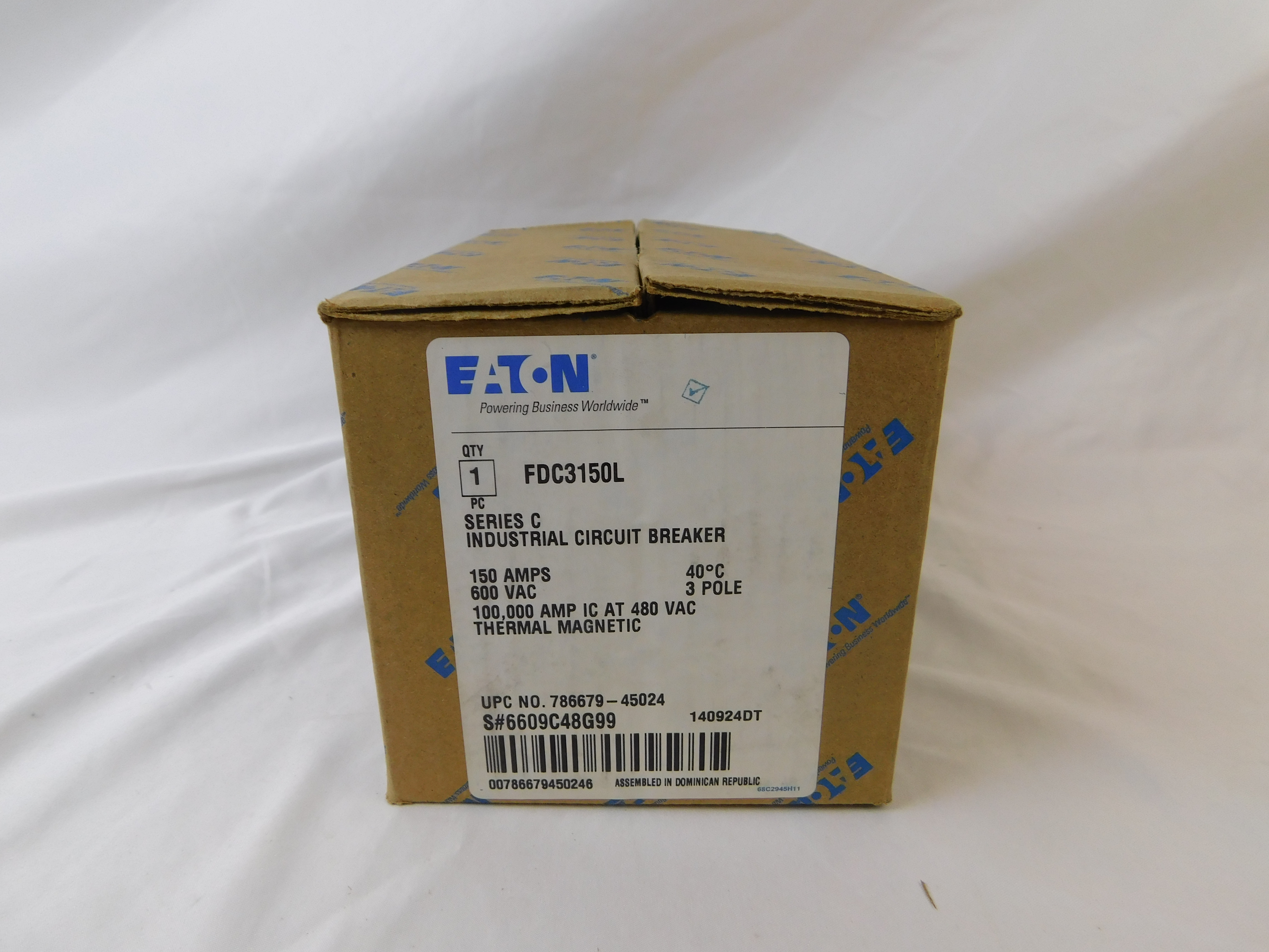 Eaton FDC3150L Molded Case Breakers (MCCBs)