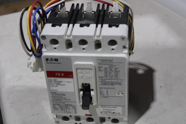 Eaton RAPFD00051 Molded Case Breakers (MCCBs)