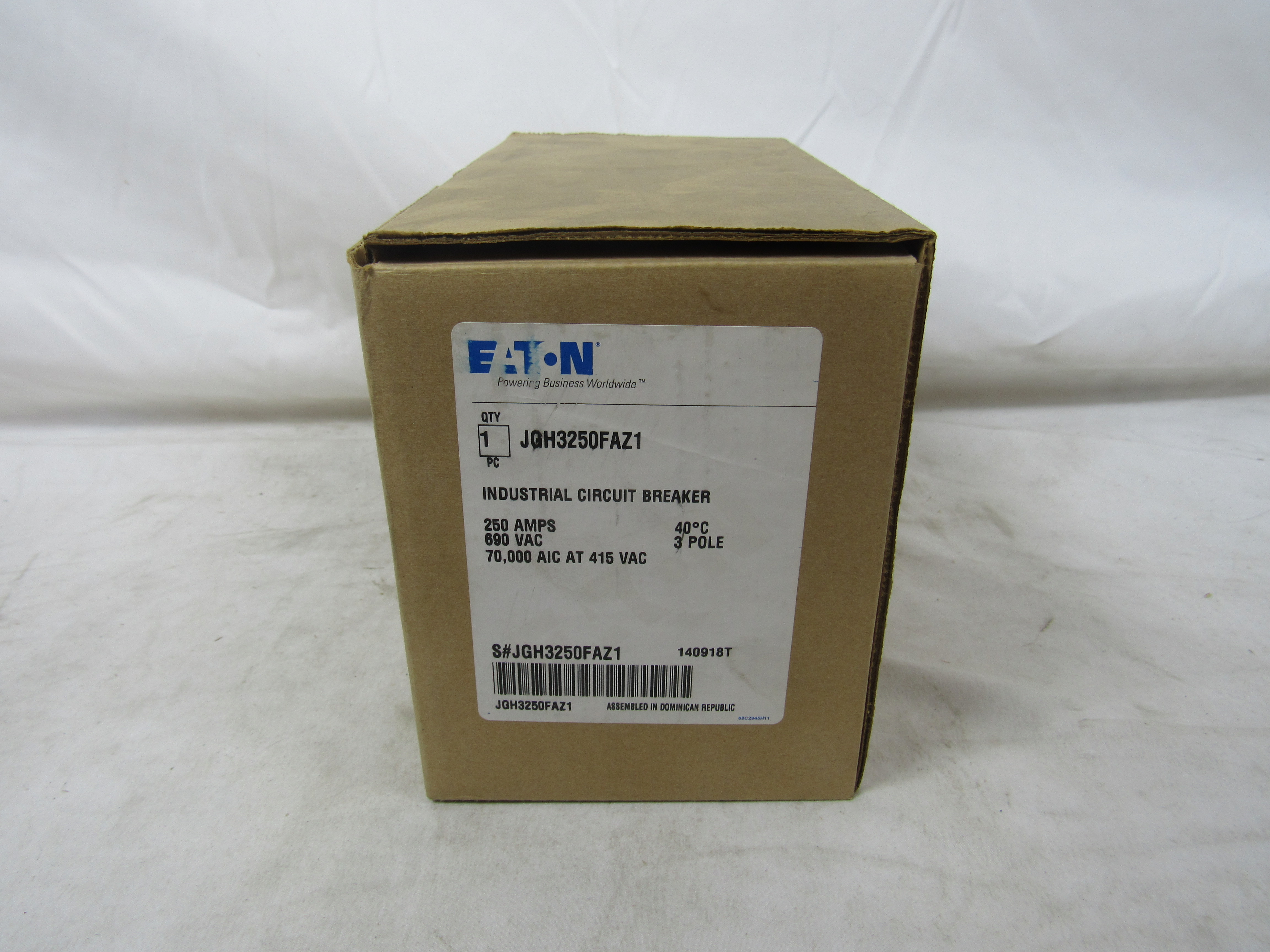 Eaton JGH3250FAZ1 Molded Case Breakers (MCCBs)