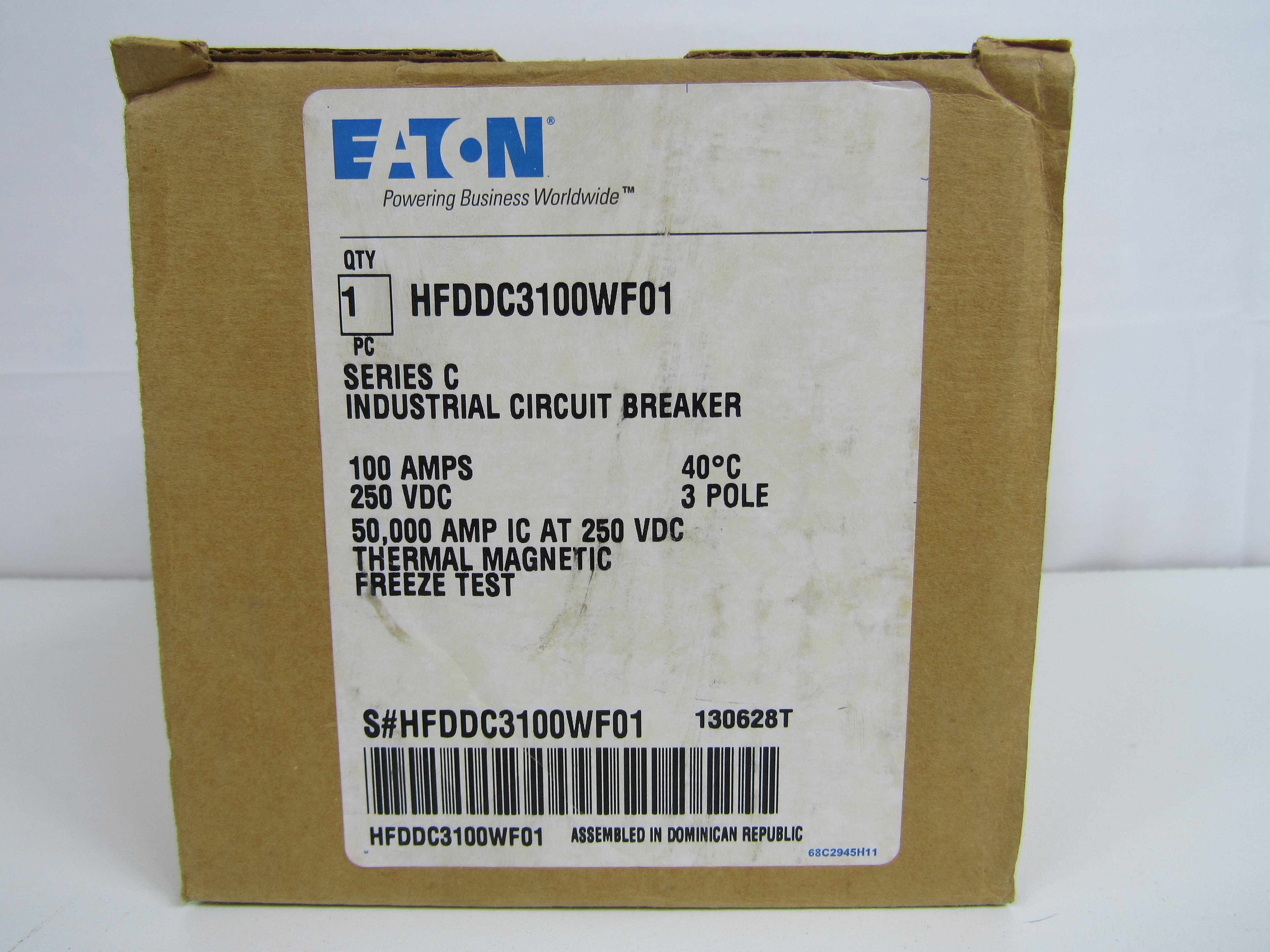 Eaton HFDDC3100WF01 Molded Case Breakers (MCCBs)