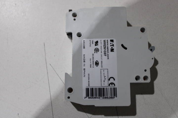 Eaton WMZS1C07 Din Rail Mounted Circuit Breakers