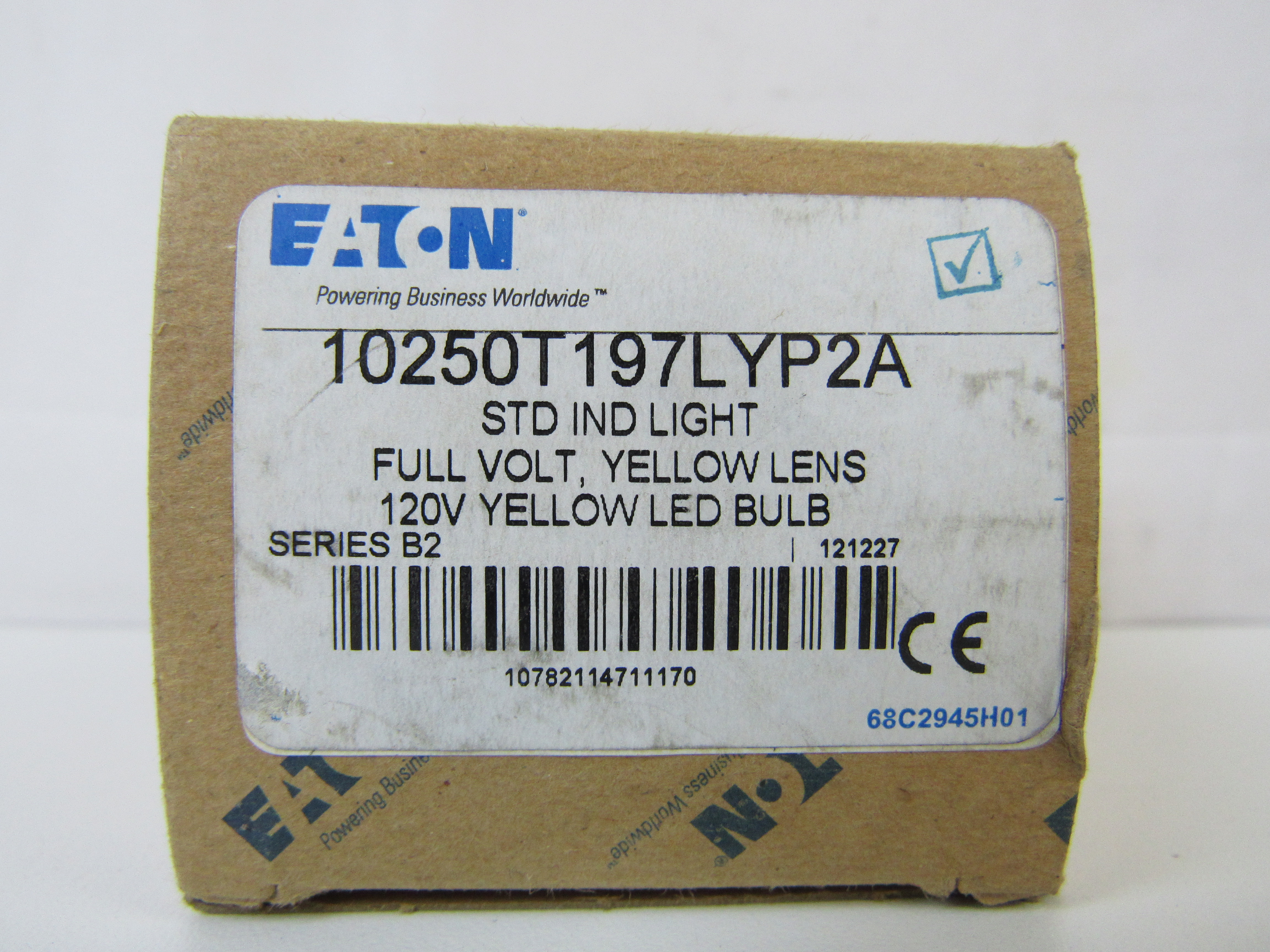 Eaton 10250T197LYP2A Pushbutton Indicating Light