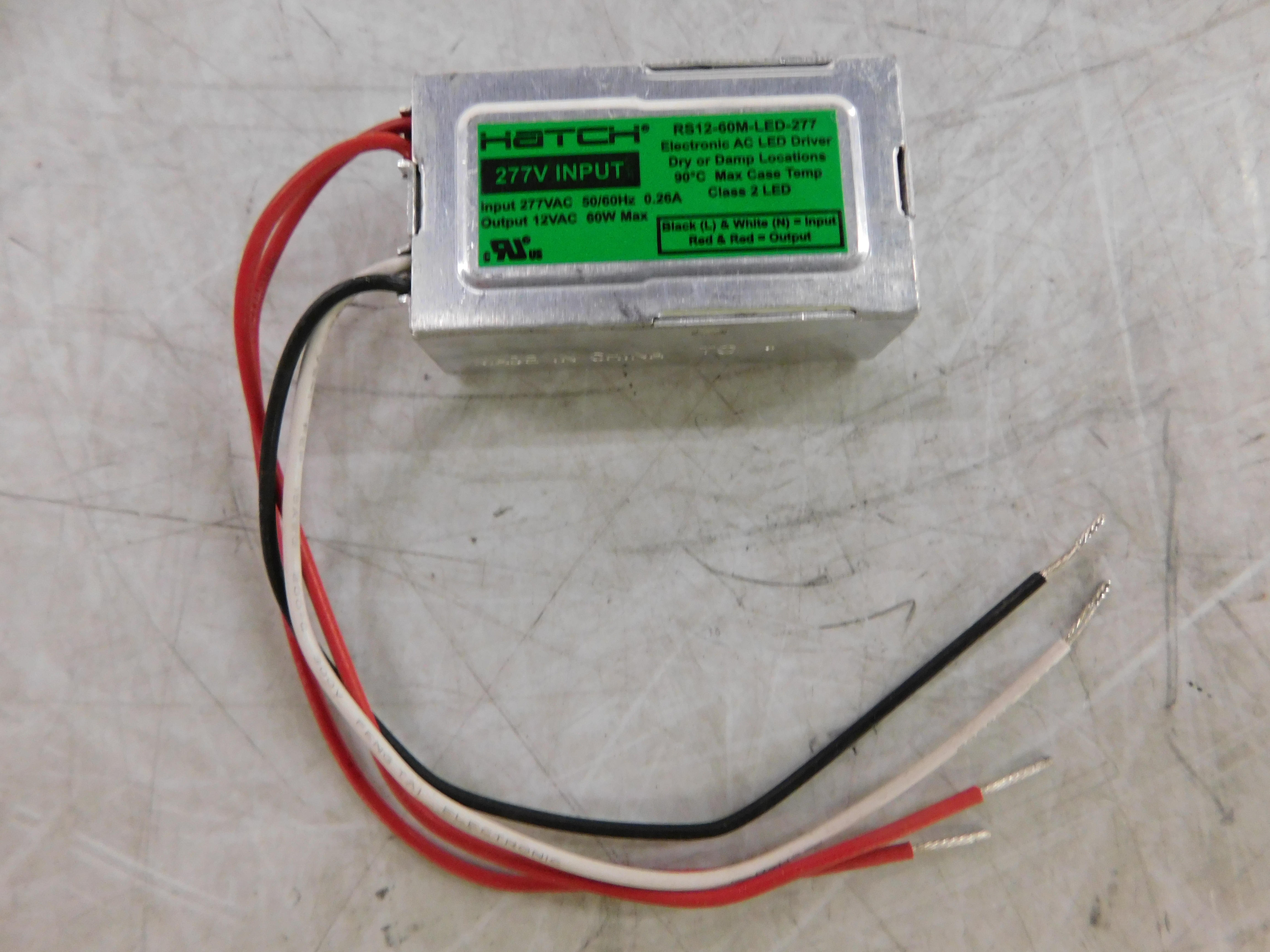 Hatch Lighting RS12-60M-LED-277 LED Drivers