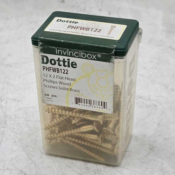 Dottie PHFWB122 Nuts/Bolts/Screws/Washers