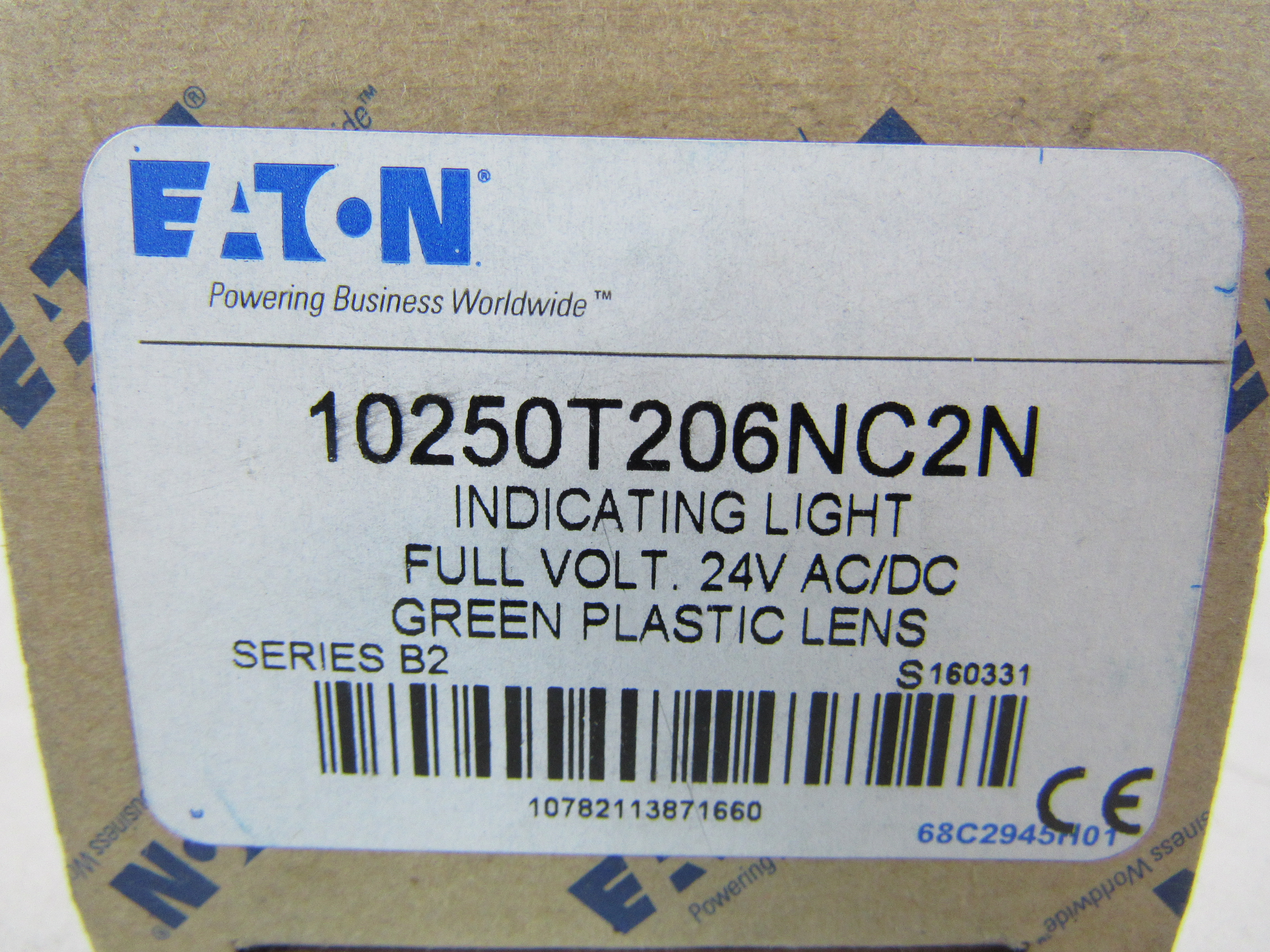Eaton 10250T206NC2N Pushbutton Indicating Light
