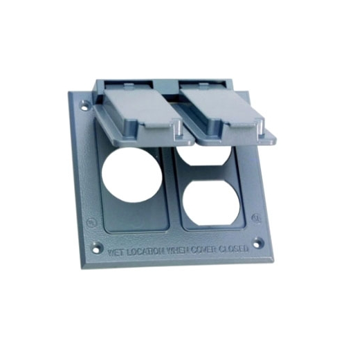Crouse-Hinds TP7224 Weatherproof Outlet Box Cover