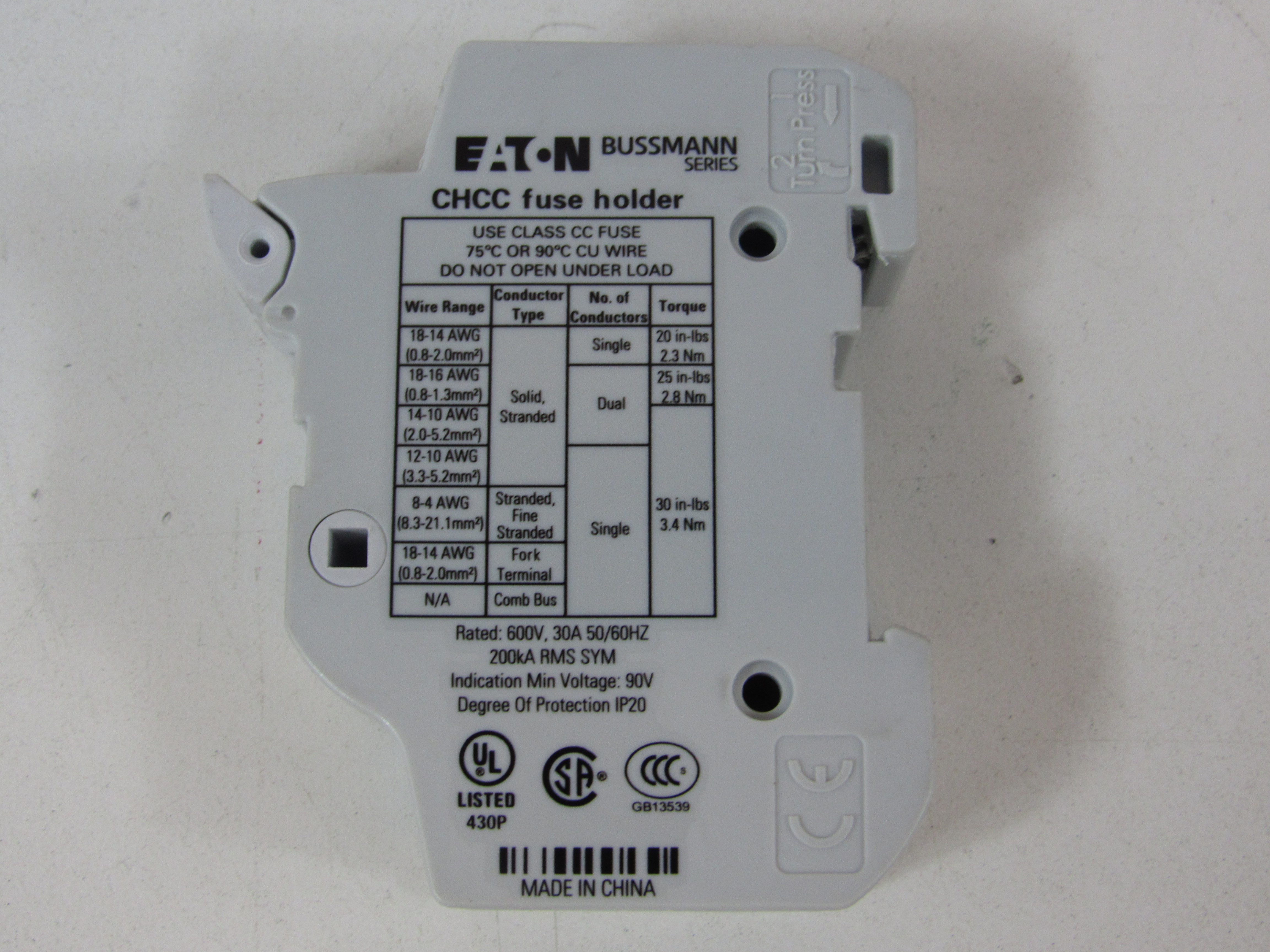 Eaton C383FHCC Fuse Accessories