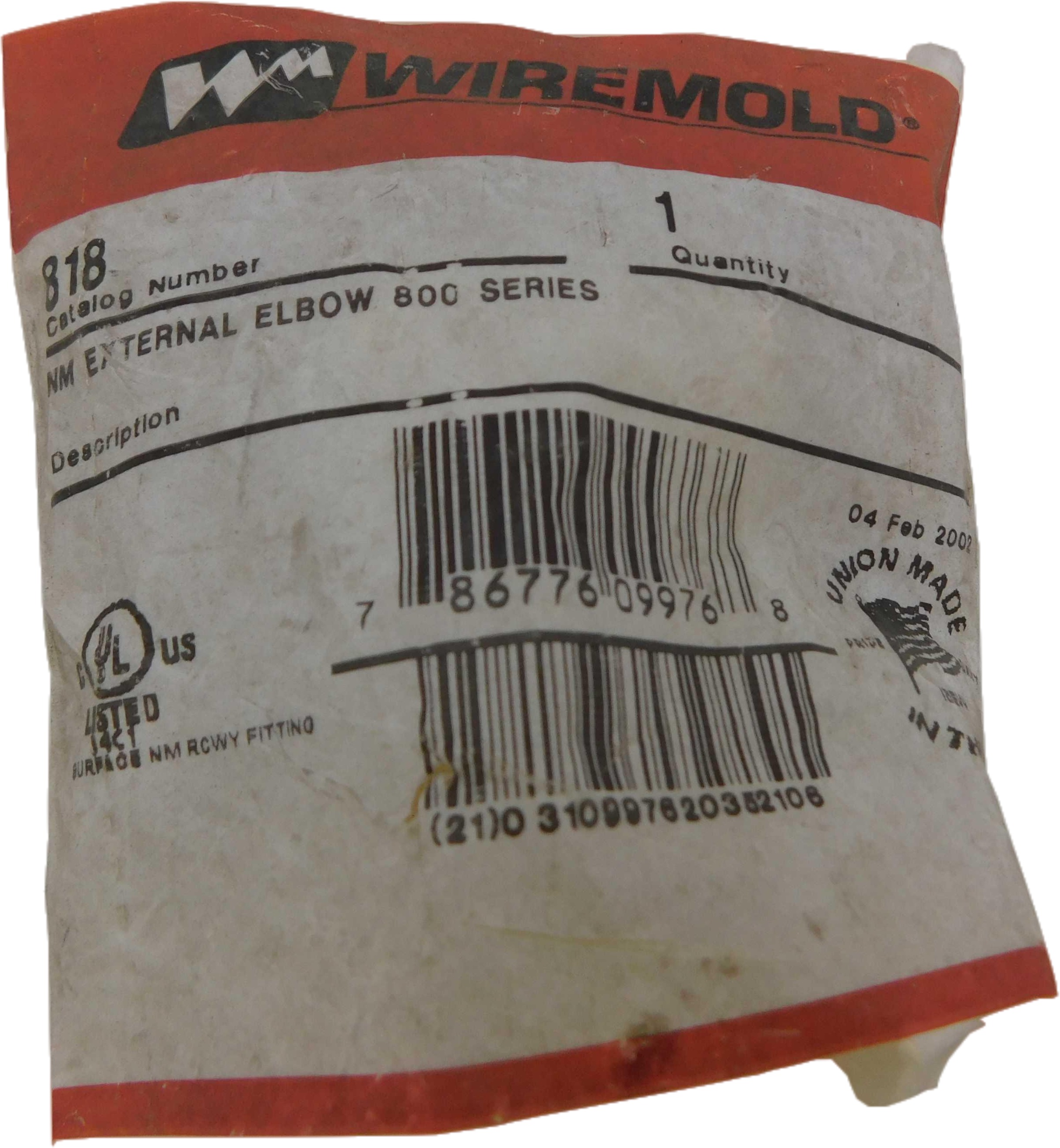 Wiremold 818-WIREMOLD Misc. Cable and Wire Accessories