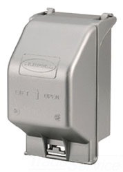 Hubbell Wiring Device-Kellems WP8M Weatherproof While-In-Use Cover