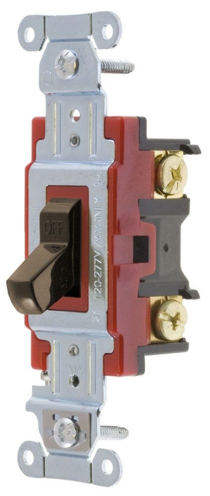 Hubbell Wiring Device-Kellems 1221B Toggle Switch Hubbell Wiring Device-Kellems 1221B Toggle Switch