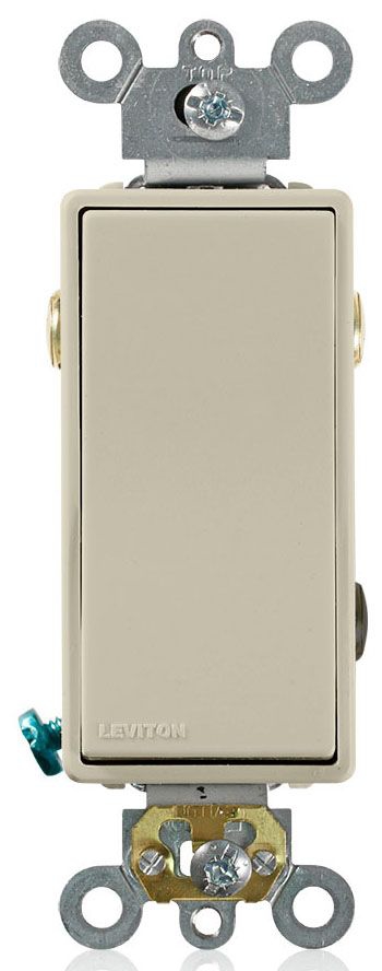 Leviton Manufacturing 5623-2I AC Decorator Rocker Switch