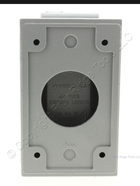 Bryant 7420-B Wallplates and Switch Accessories EA