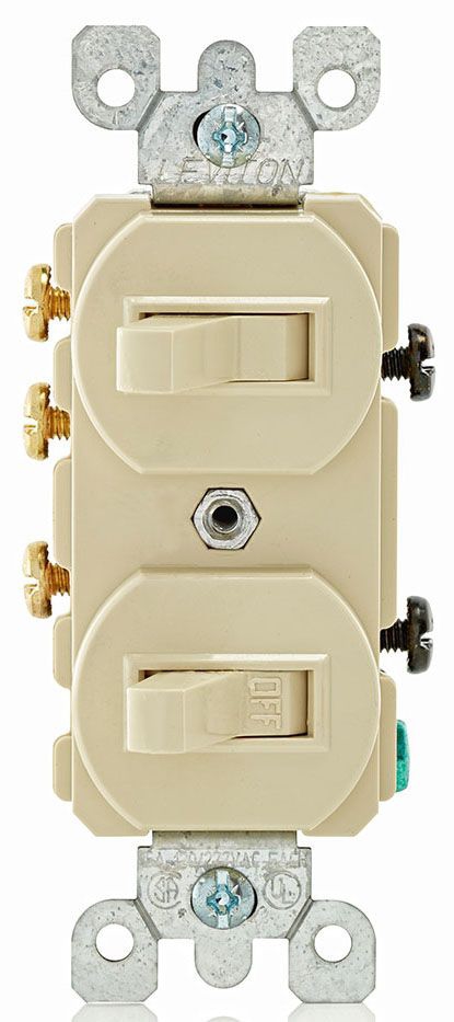 Leviton Manufacturing 5241-I Combination Switch