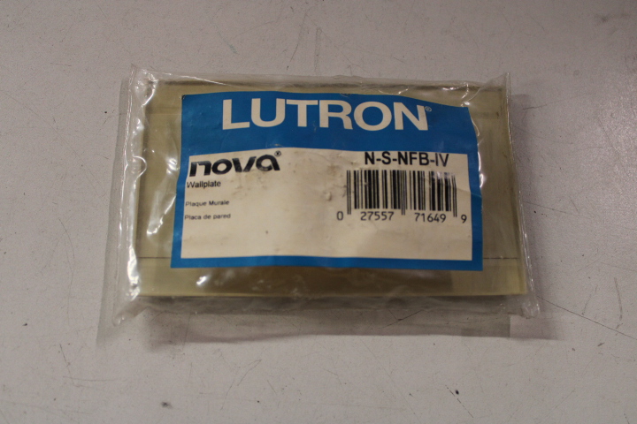 Lutron Electronics N-S-NFB-IV Wallplate