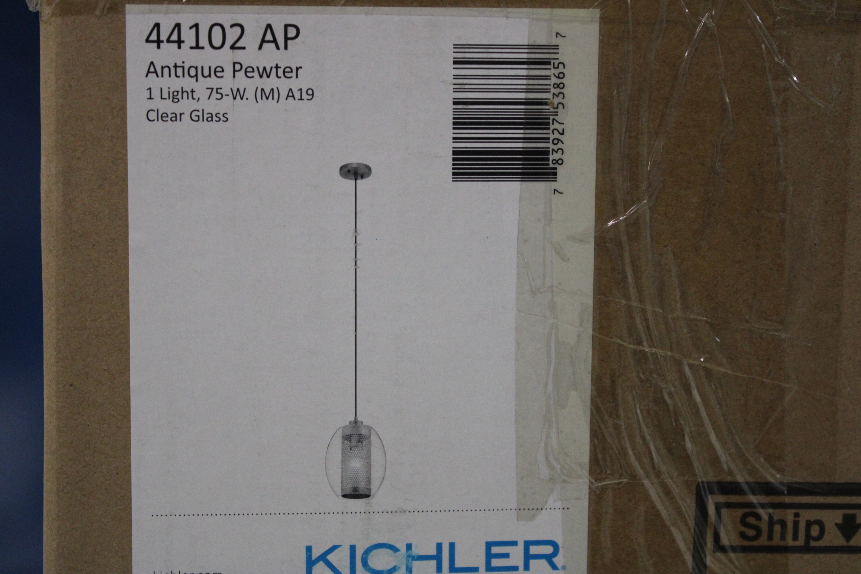Kichler 44102AP Incandescent Lighting
