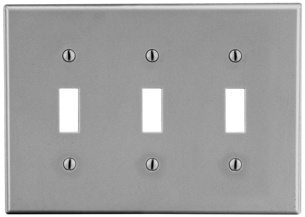 Hubbell Wiring Device-Kellems P3G Wallplate Hubbell Wiring Device-Kellems P3G Wallplate