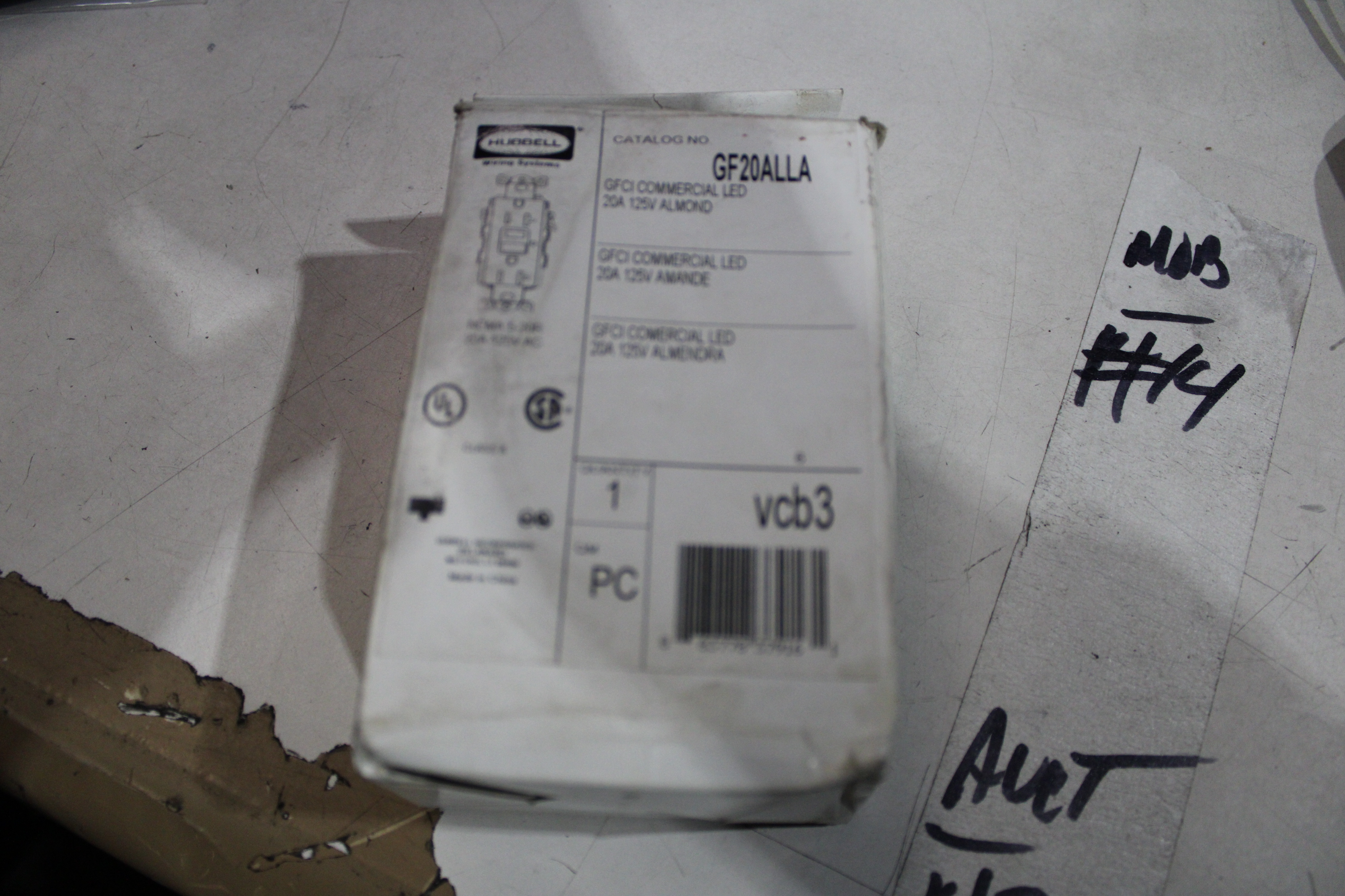 Hubbell Wiring Device-Kellems GF20ALLA GFCI Receptacle