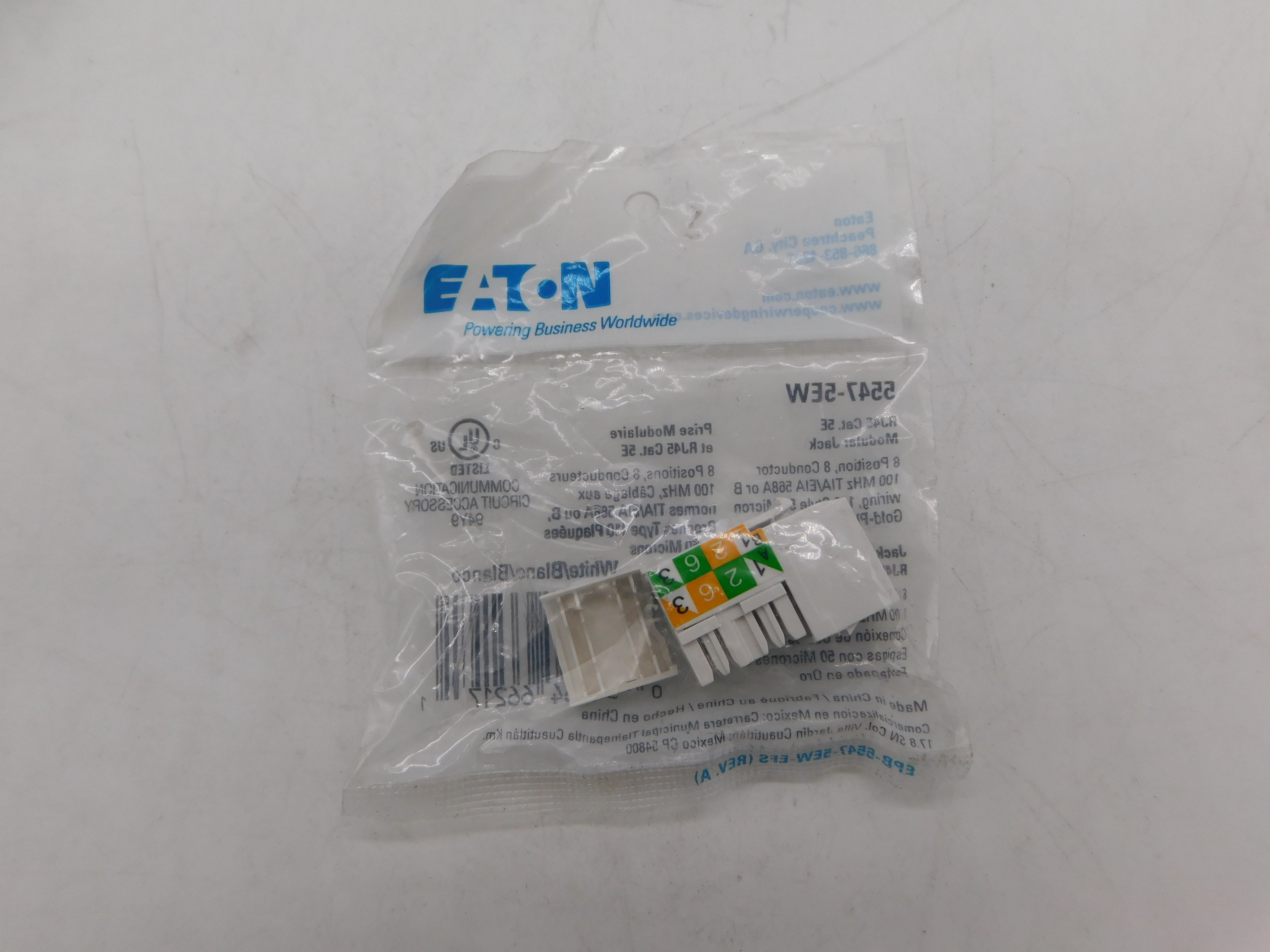 Eaton 5547-5EW Data Jacks