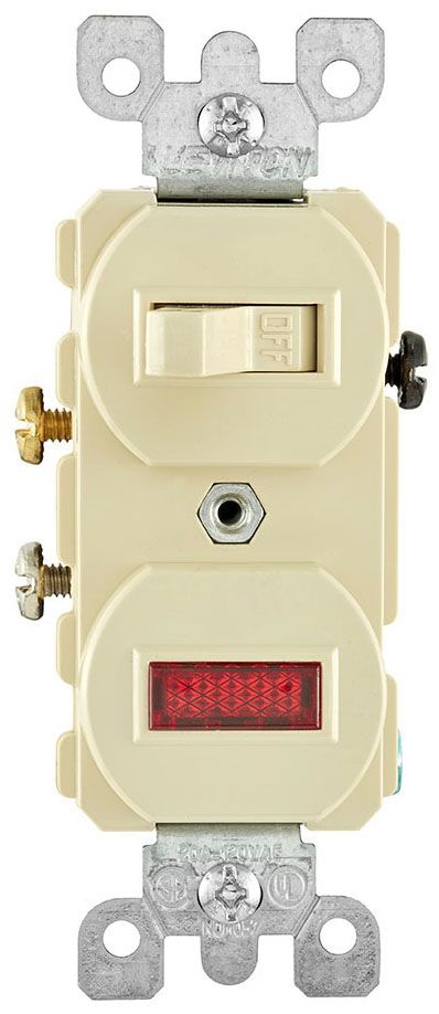 Leviton Manufacturing 5336-I Combination Switch