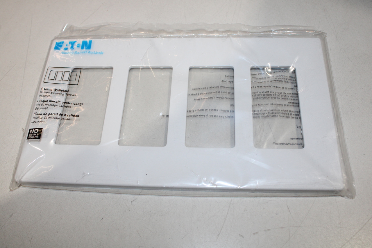 Eaton PJS264W-L Wallplates and Switch Accessories