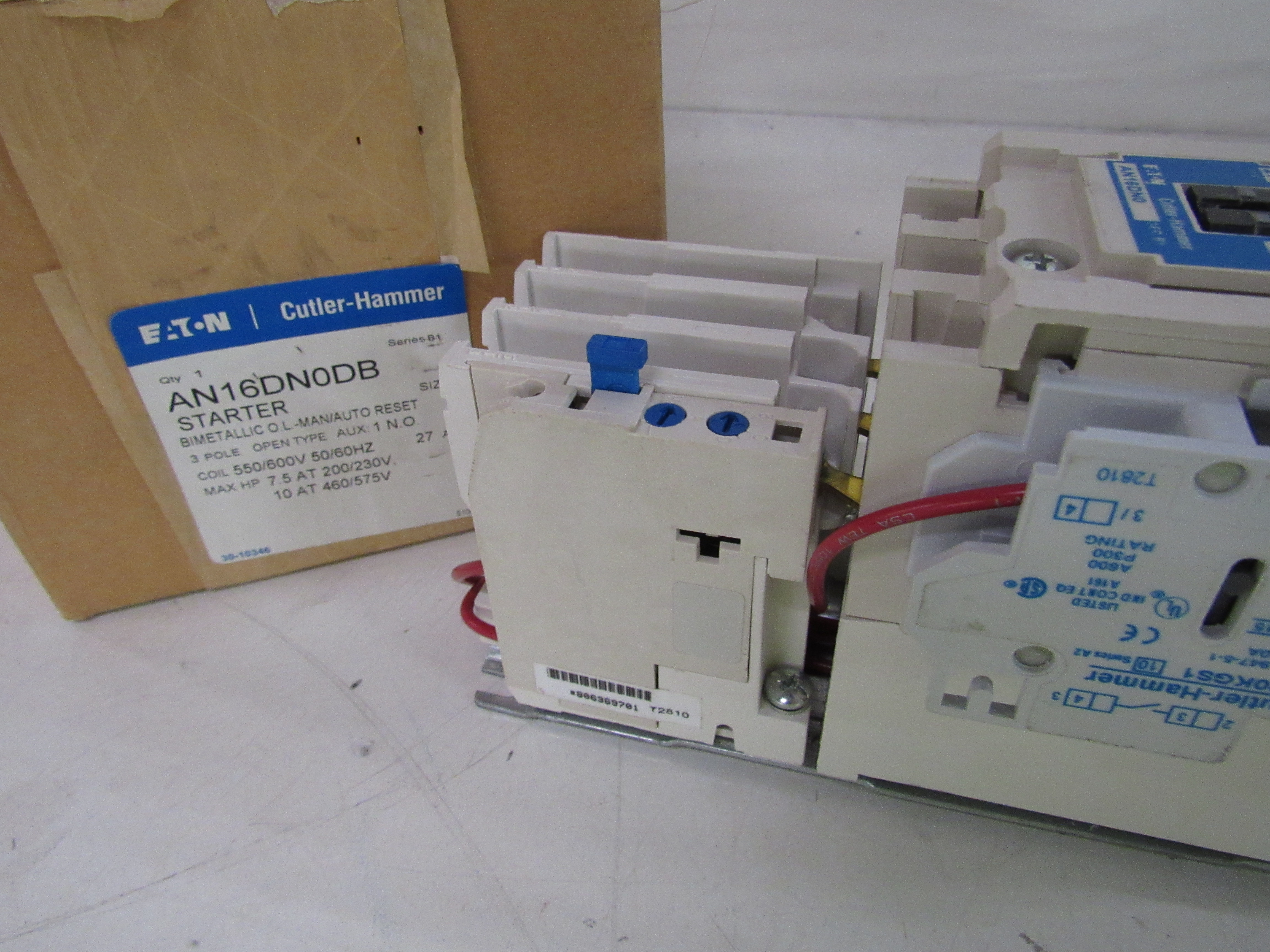 Eaton AN16DN0DB Non-Combination Starter