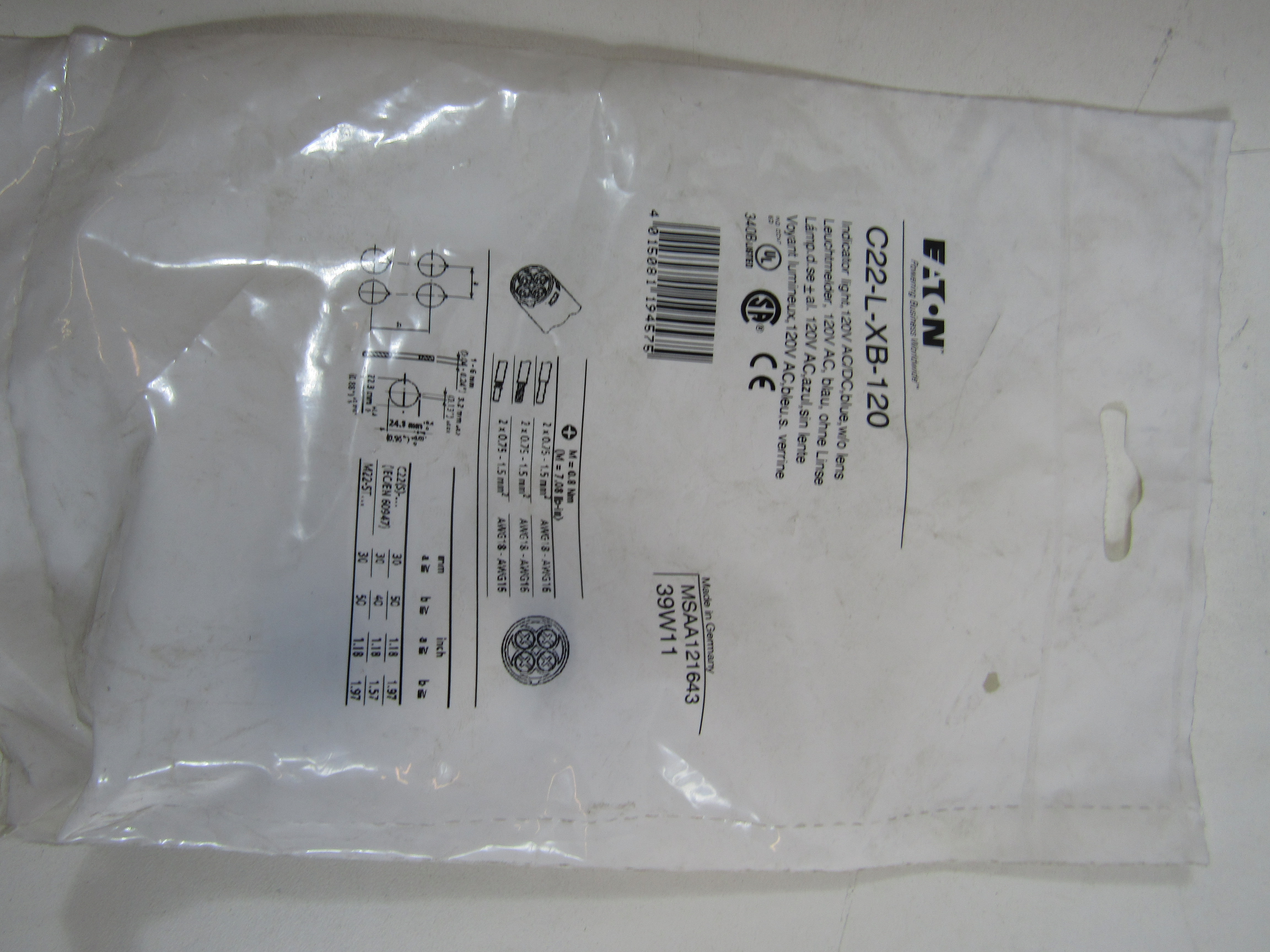 Eaton C22-L-XB-120 Occupancy Switches