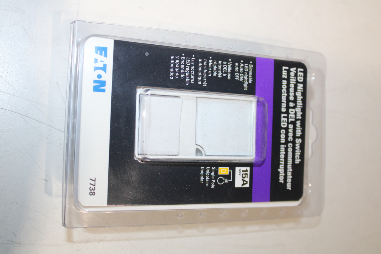 Eaton 7738W-K-L Light Switch and Control Accessories