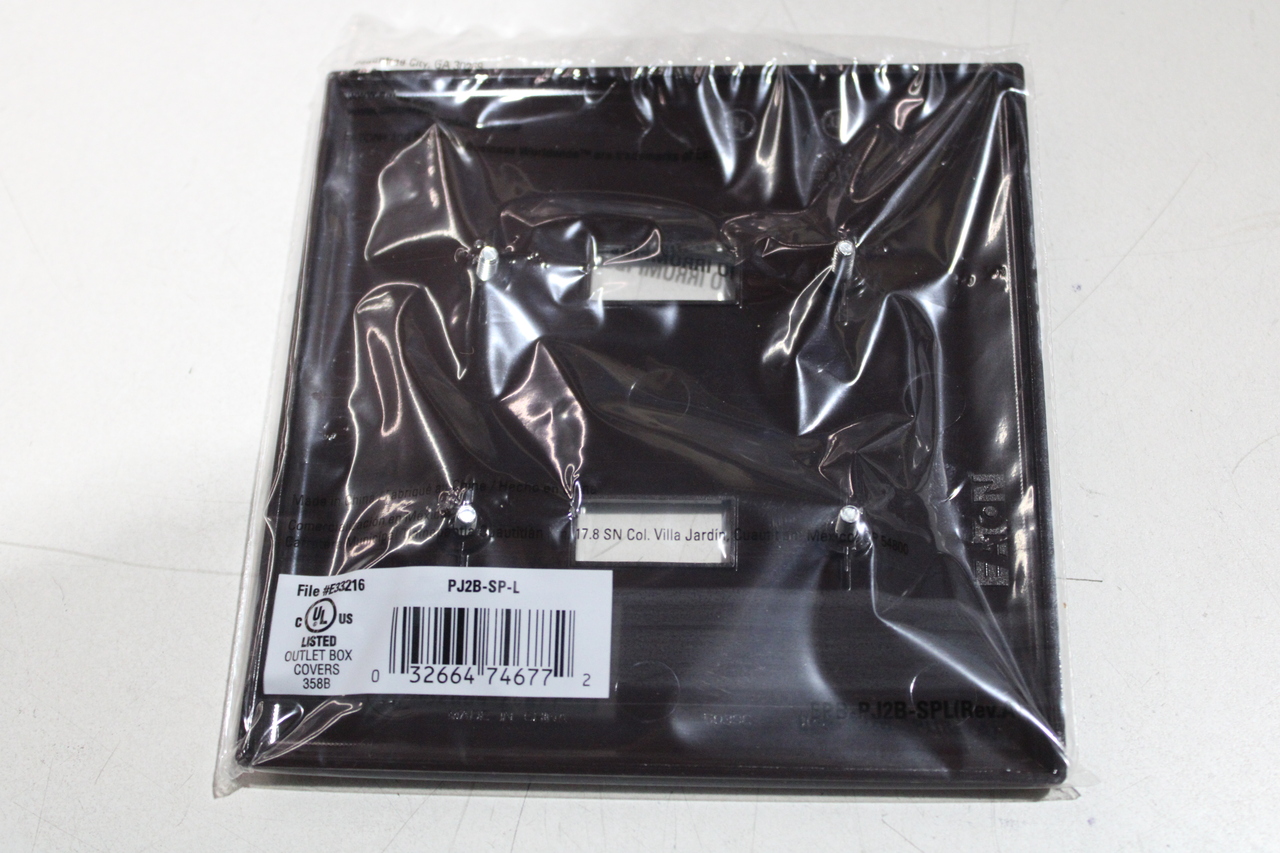 Eaton PJ2B-SP-L Wallplates and Switch Accessories Eaton PJ2B-SP-L Wallplates and Switch Accessories