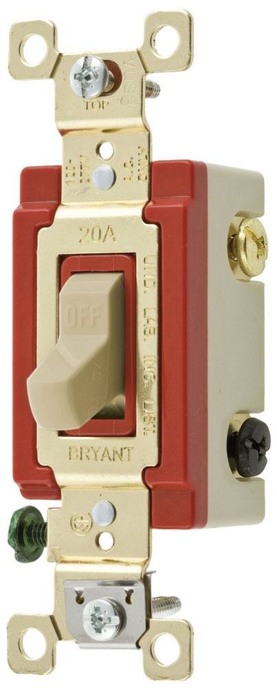 Bryant 4903-GLI Light and Dimmer Switches Bryant 4903-GLI Light and Dimmer Switches