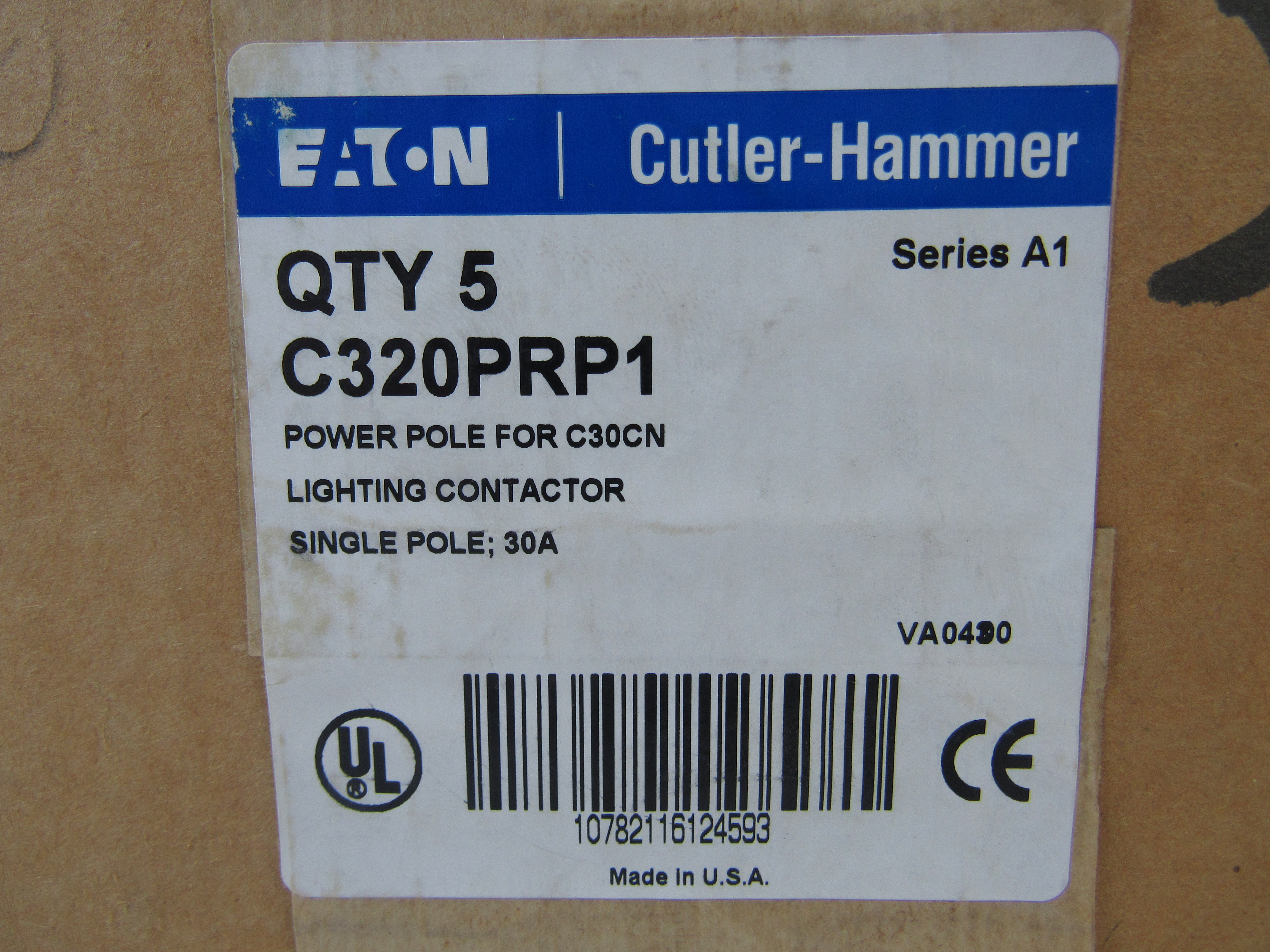 Eaton C320PRP1 Starter and Contactor Accessories