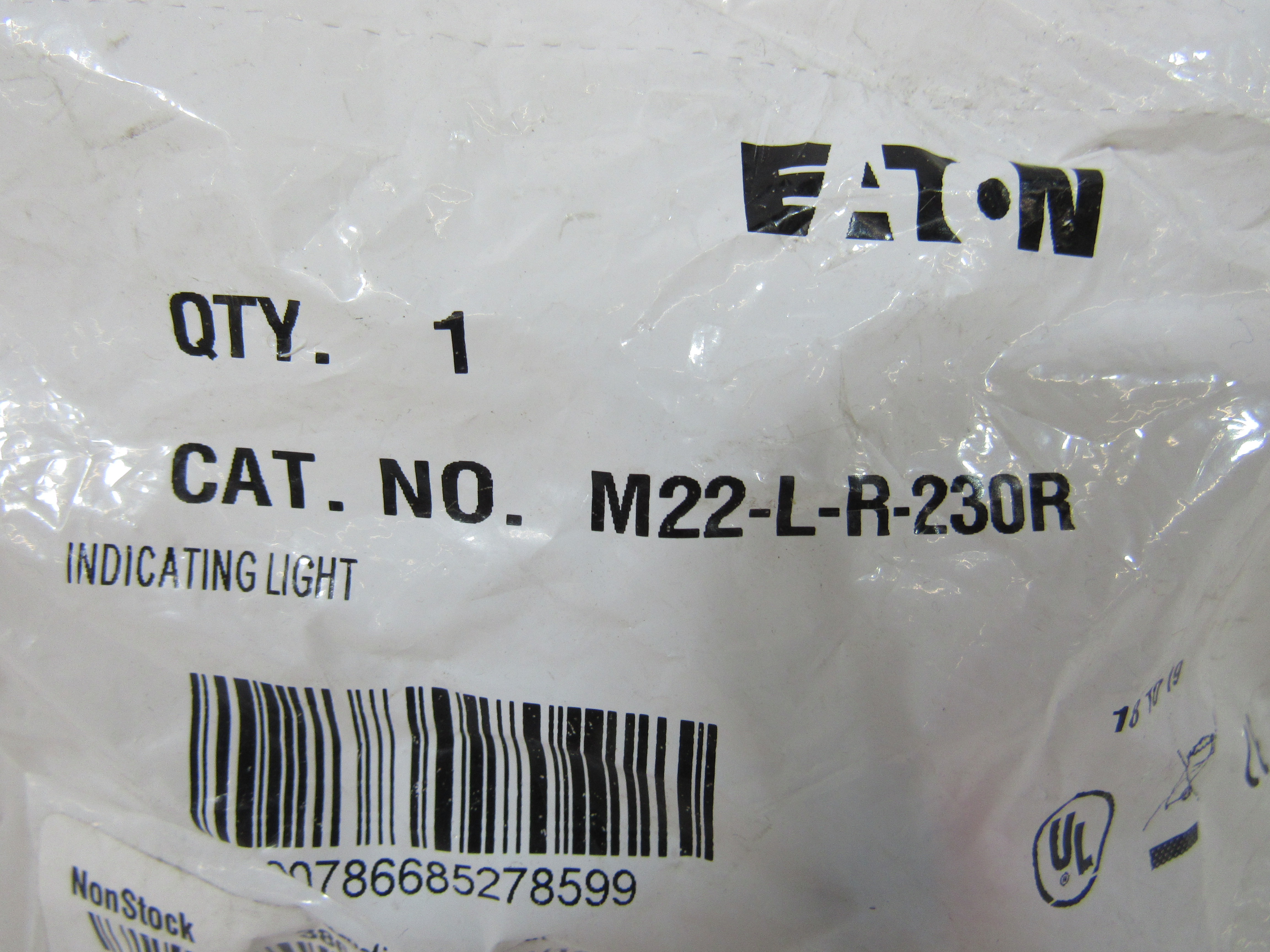Eaton M22-L-R-230R Pilot Lights