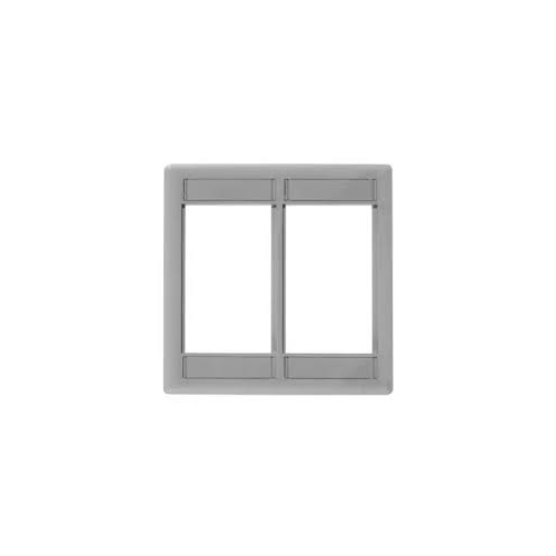 Hubbell Premise Wiring IMF2GY Raceway Modular Faceplate Frame