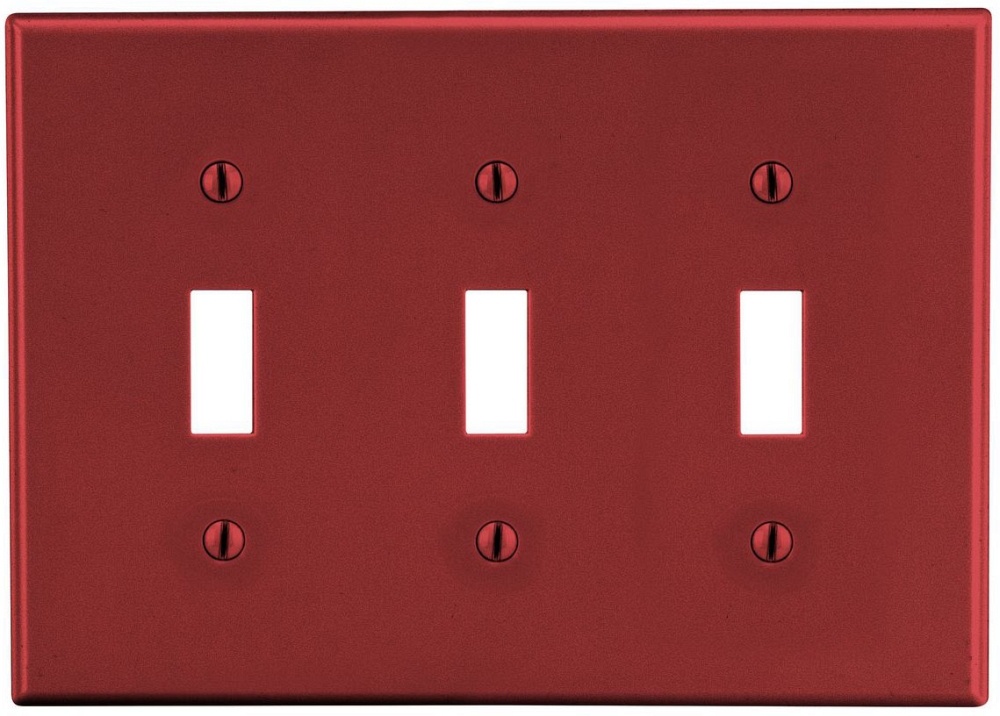 Hubbell PJ3R Wallplates and Switch Accessories