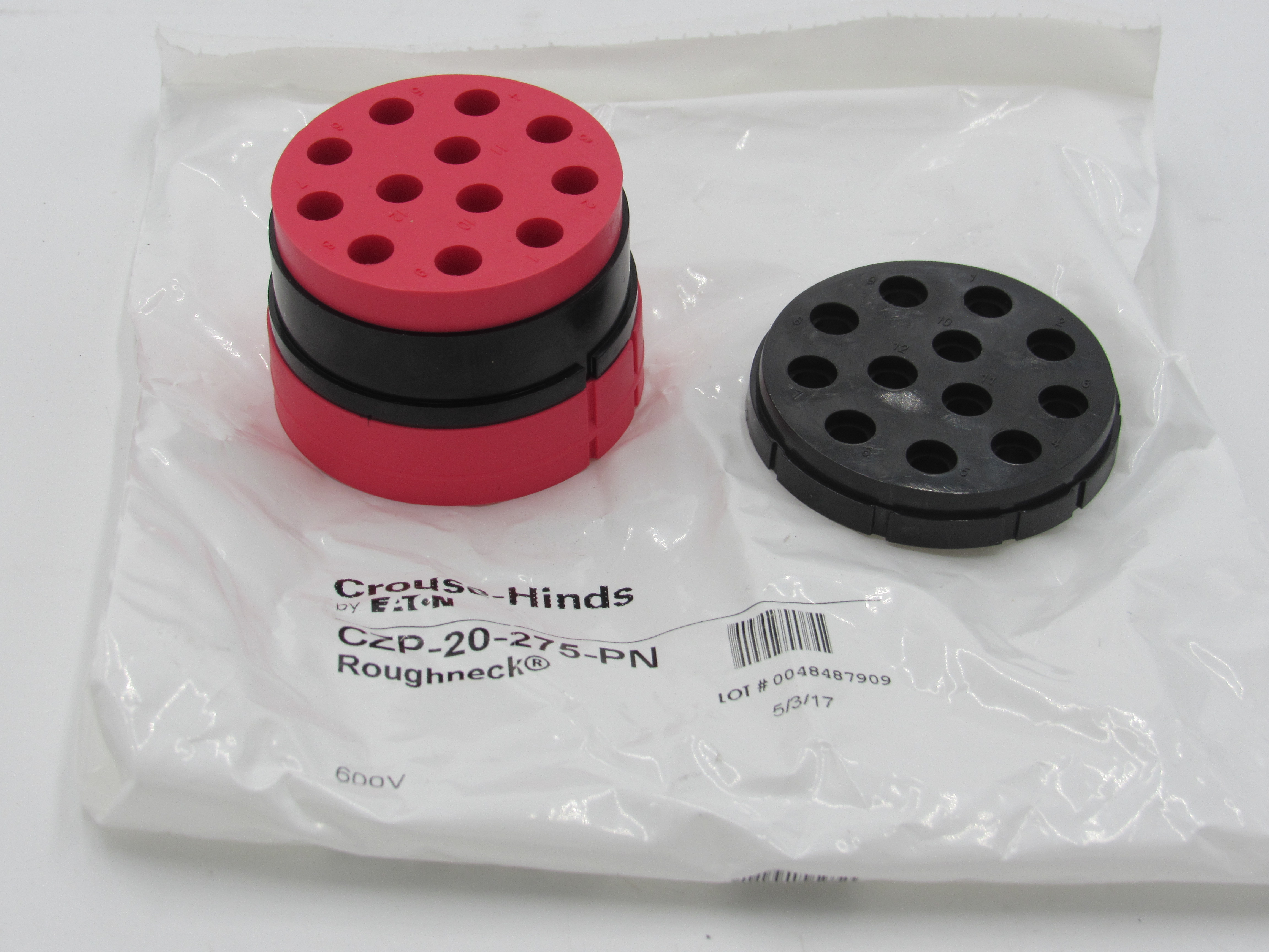 Eaton CZP-20-275-SN Plug/Connector/Adapter Accessories Connector 600V Female