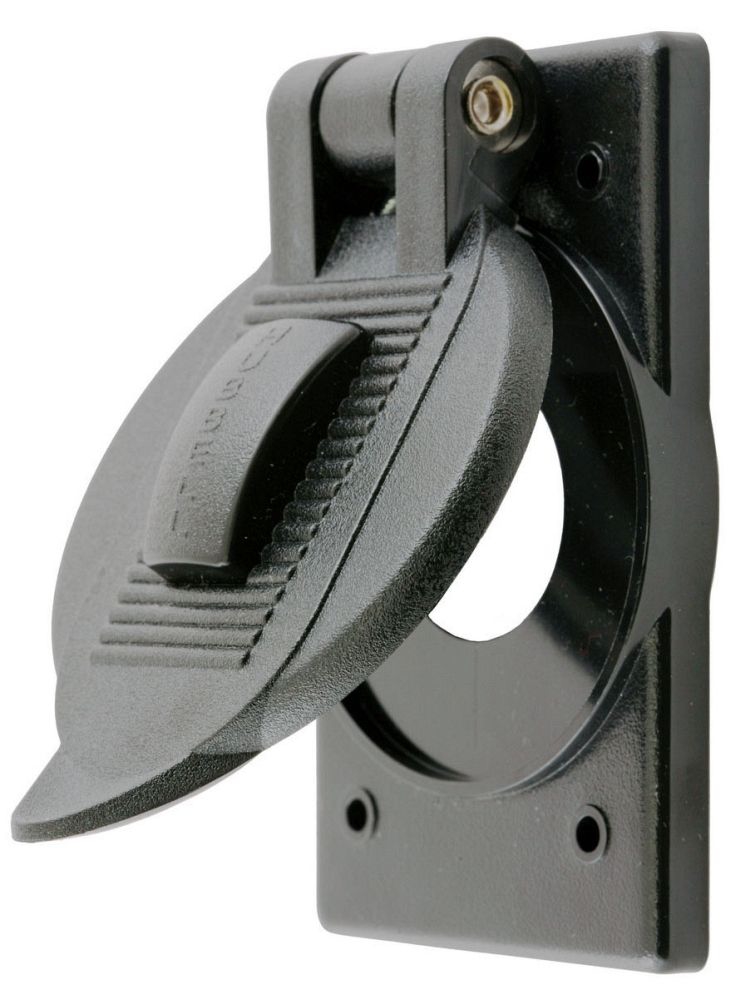 Hubbell Wiring Device-Kellems HBL7780 Flanged Inlet Weatherproof Cover