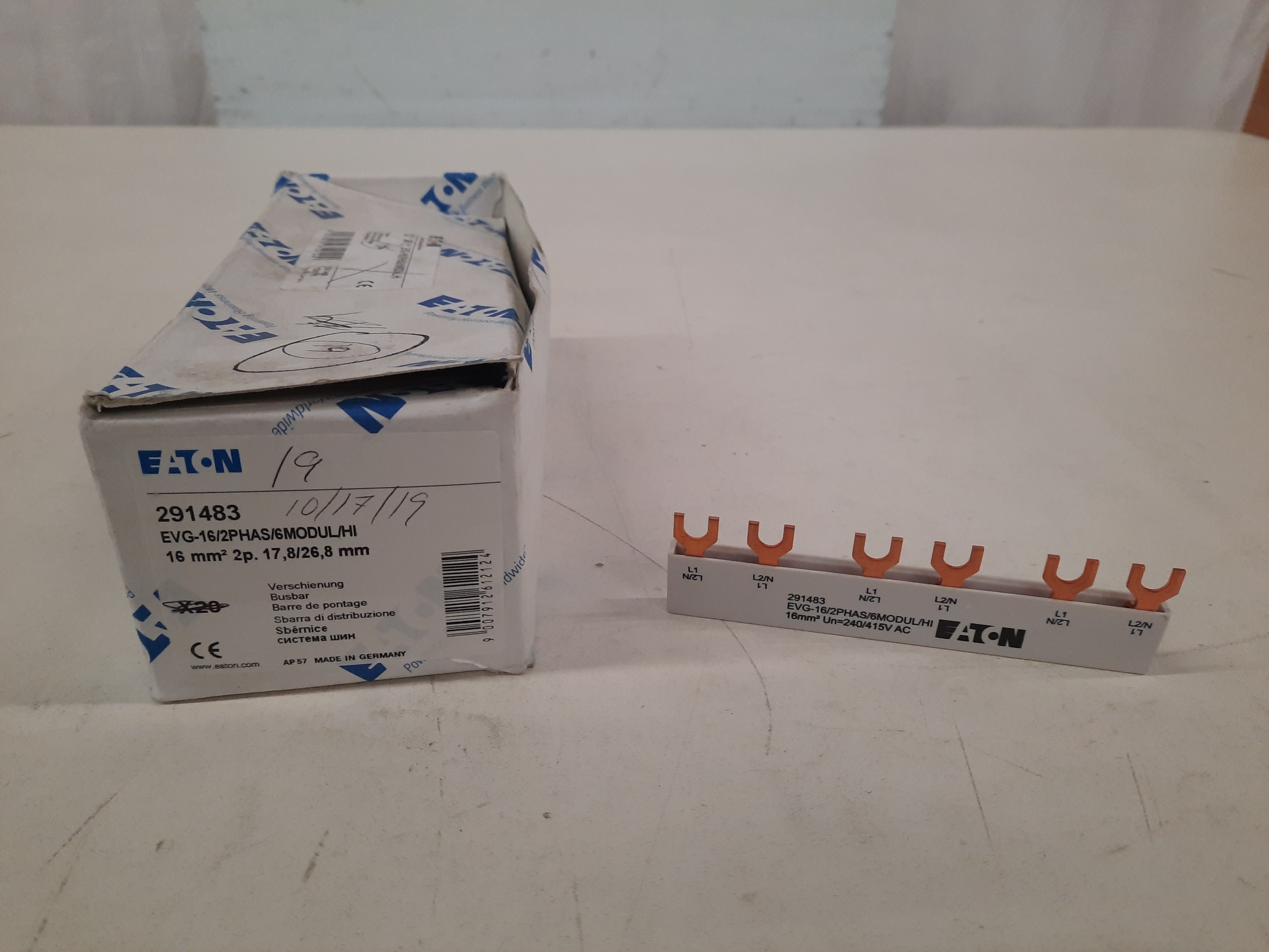 Eaton 291483 Bus Plugs and Busway Bus Bar 480V 2Ph