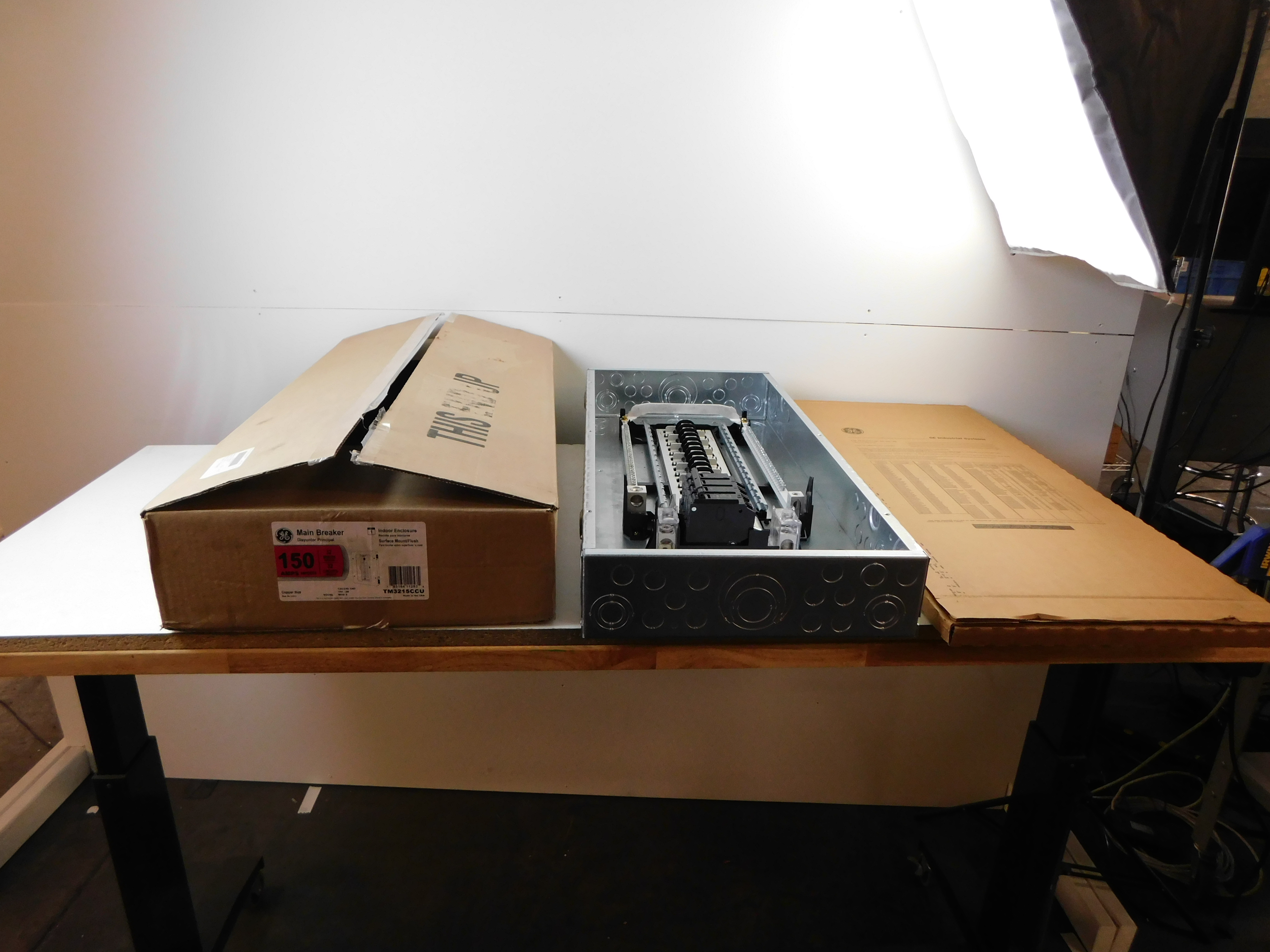 GE TM3215CCU Loadcenters and Panelboards