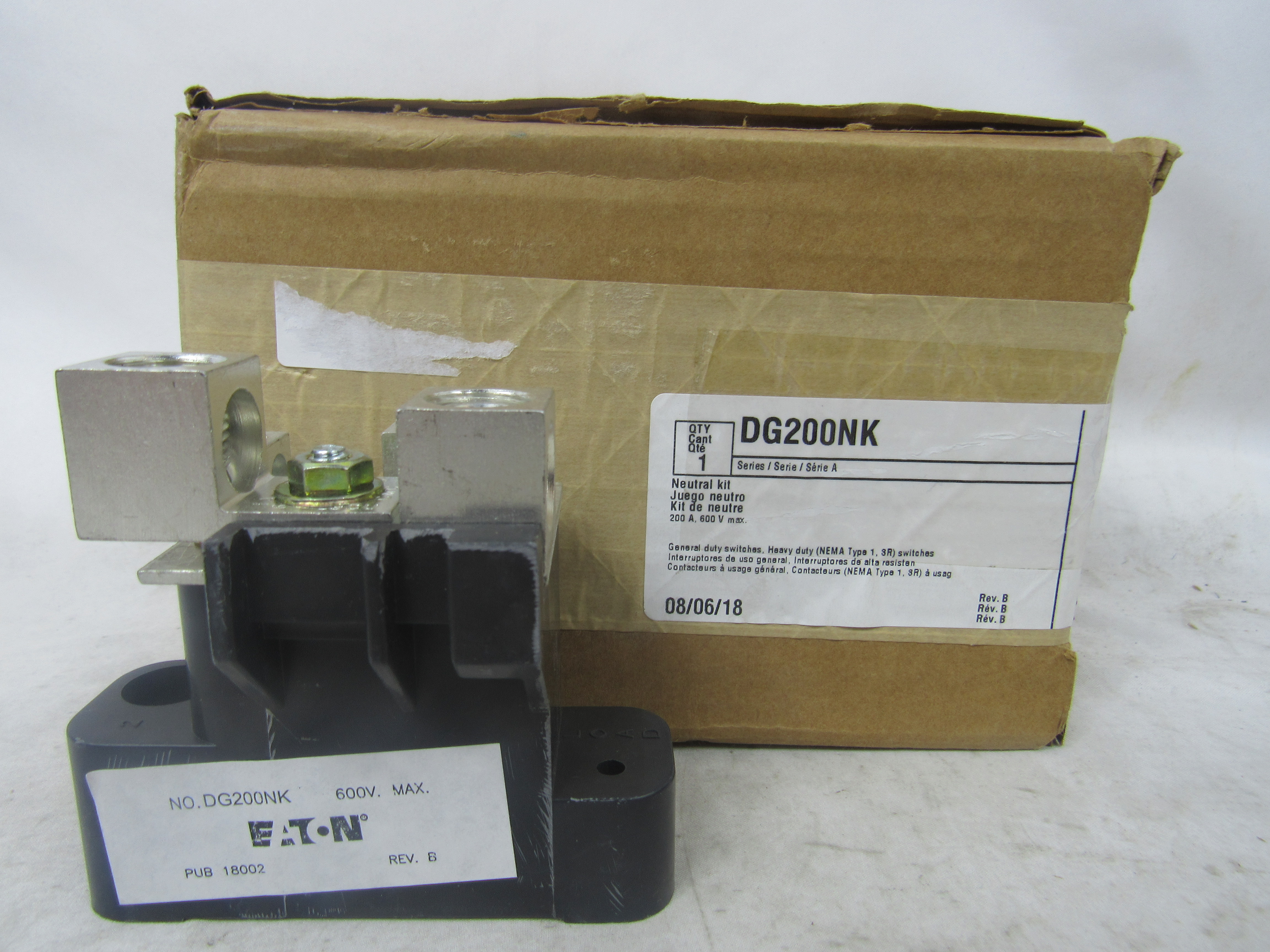 Eaton DG200NK Switch Accessories