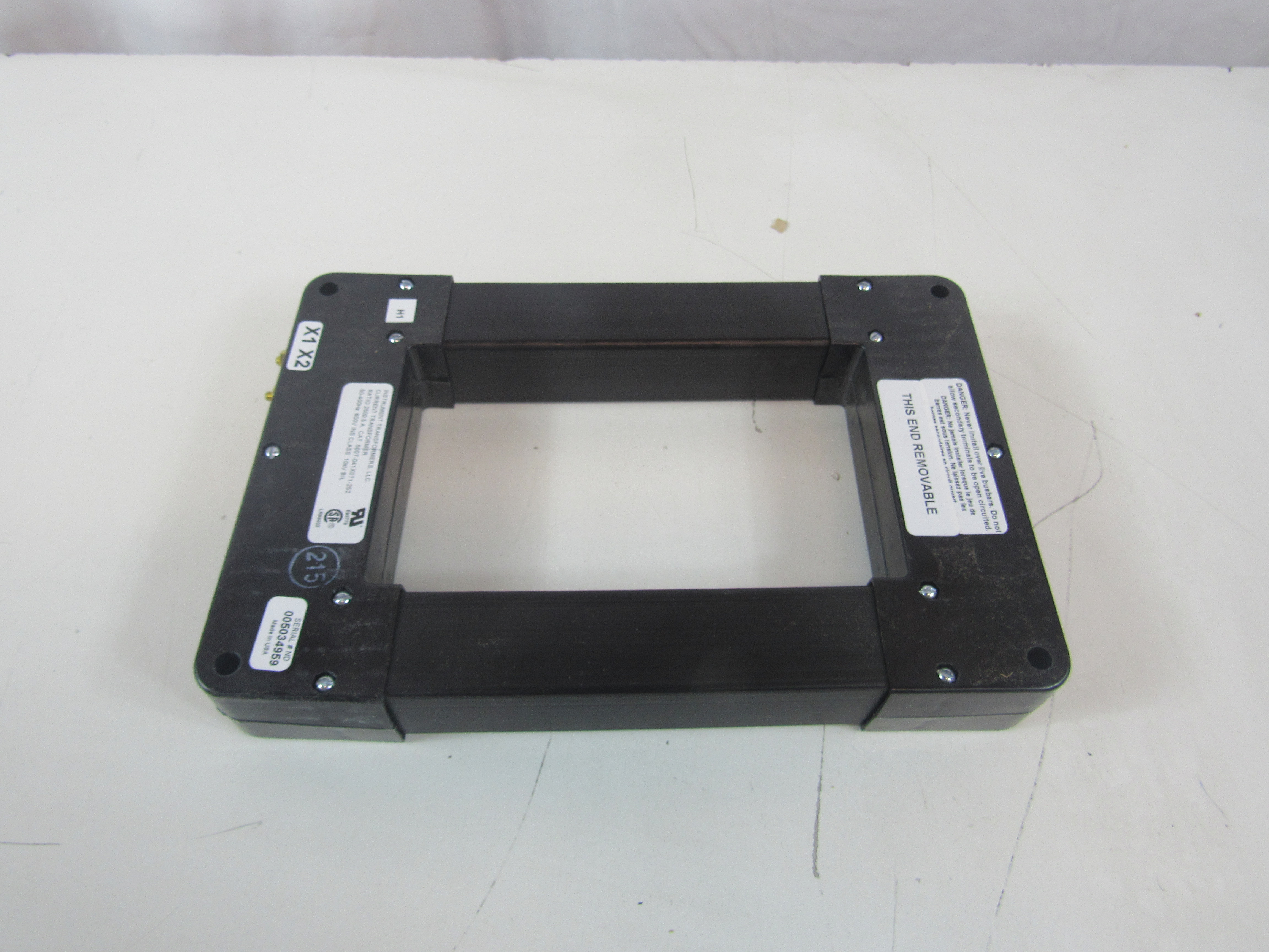 Kele & Associates 500T-041X071-252 Current Transformers 2500:5A 600V 50-400Hz EA 10KV