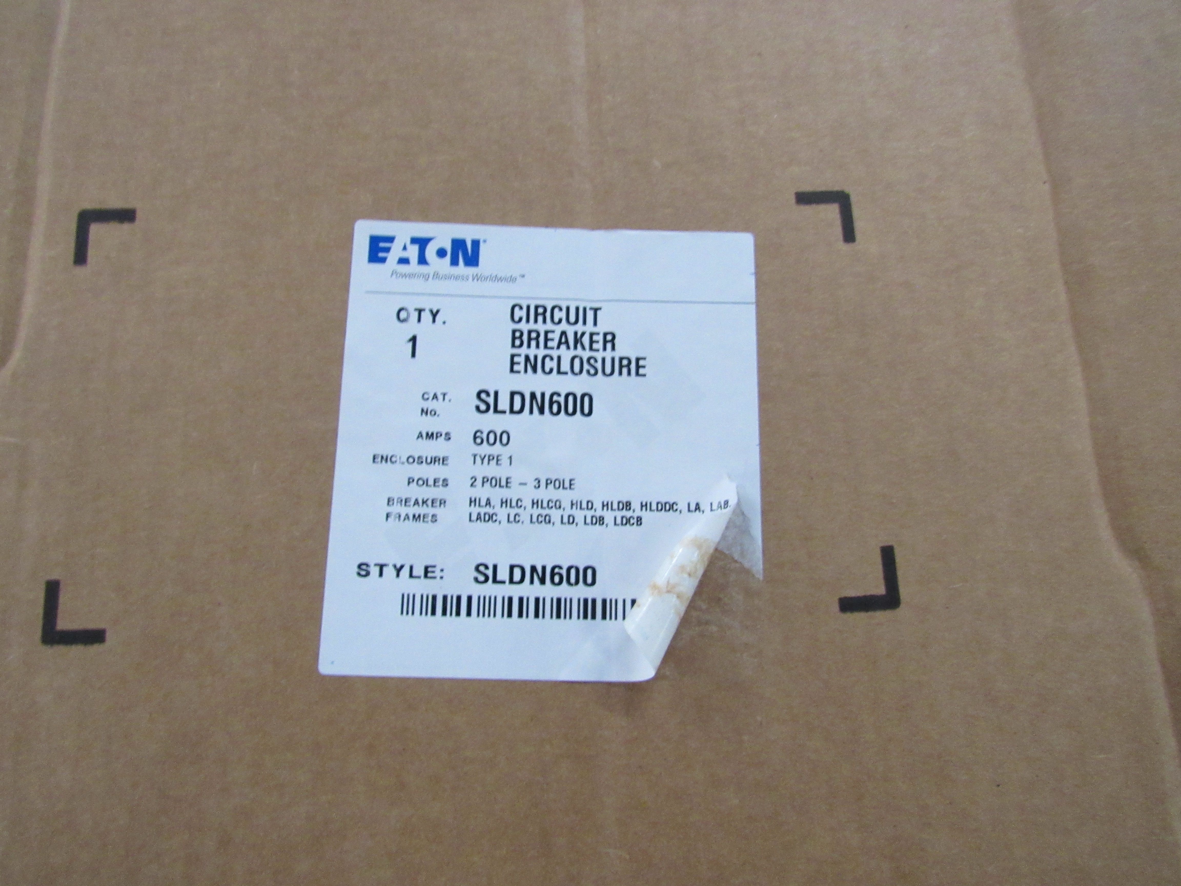 Eaton SLDN600 Electrical Enclosures