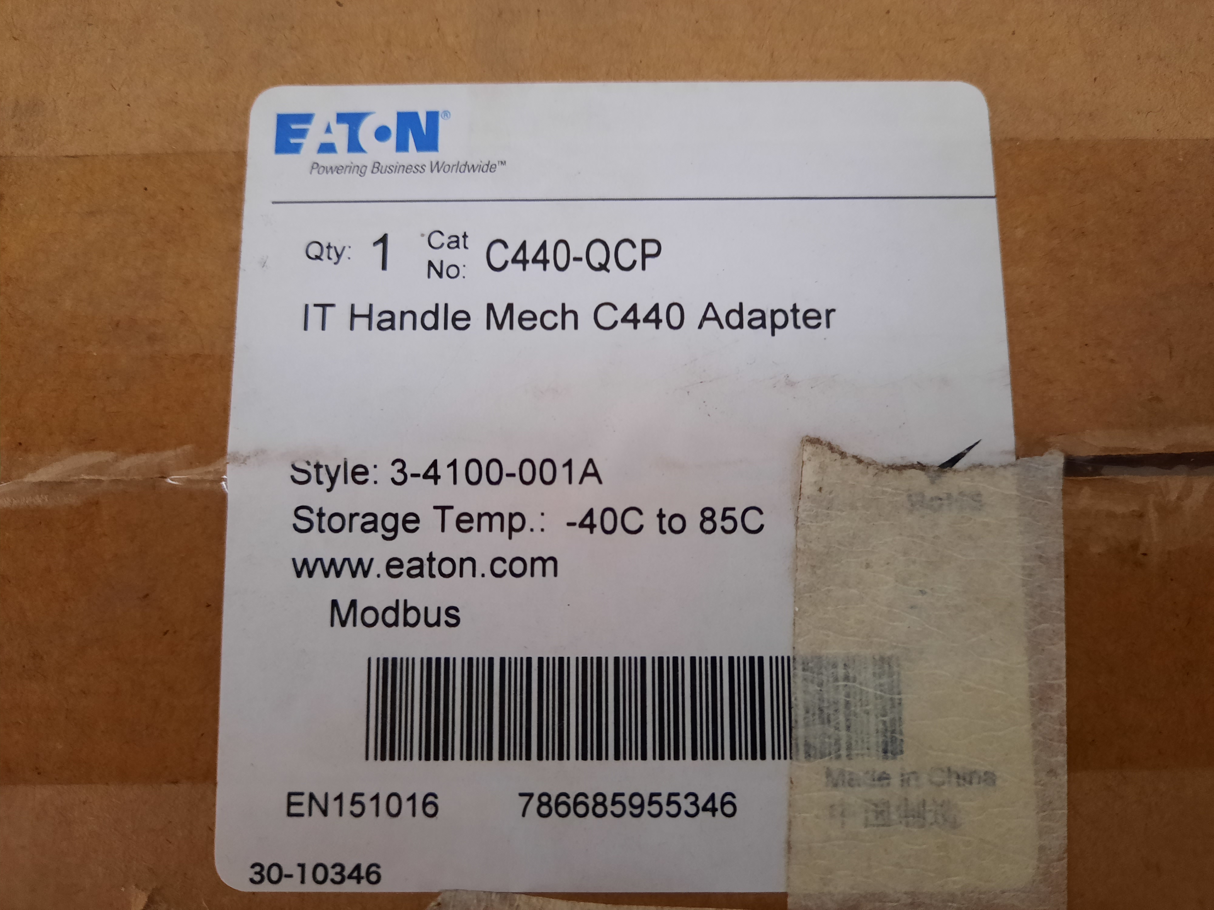 Eaton C440-QCP Programmable Logic Controllers (PLCs)