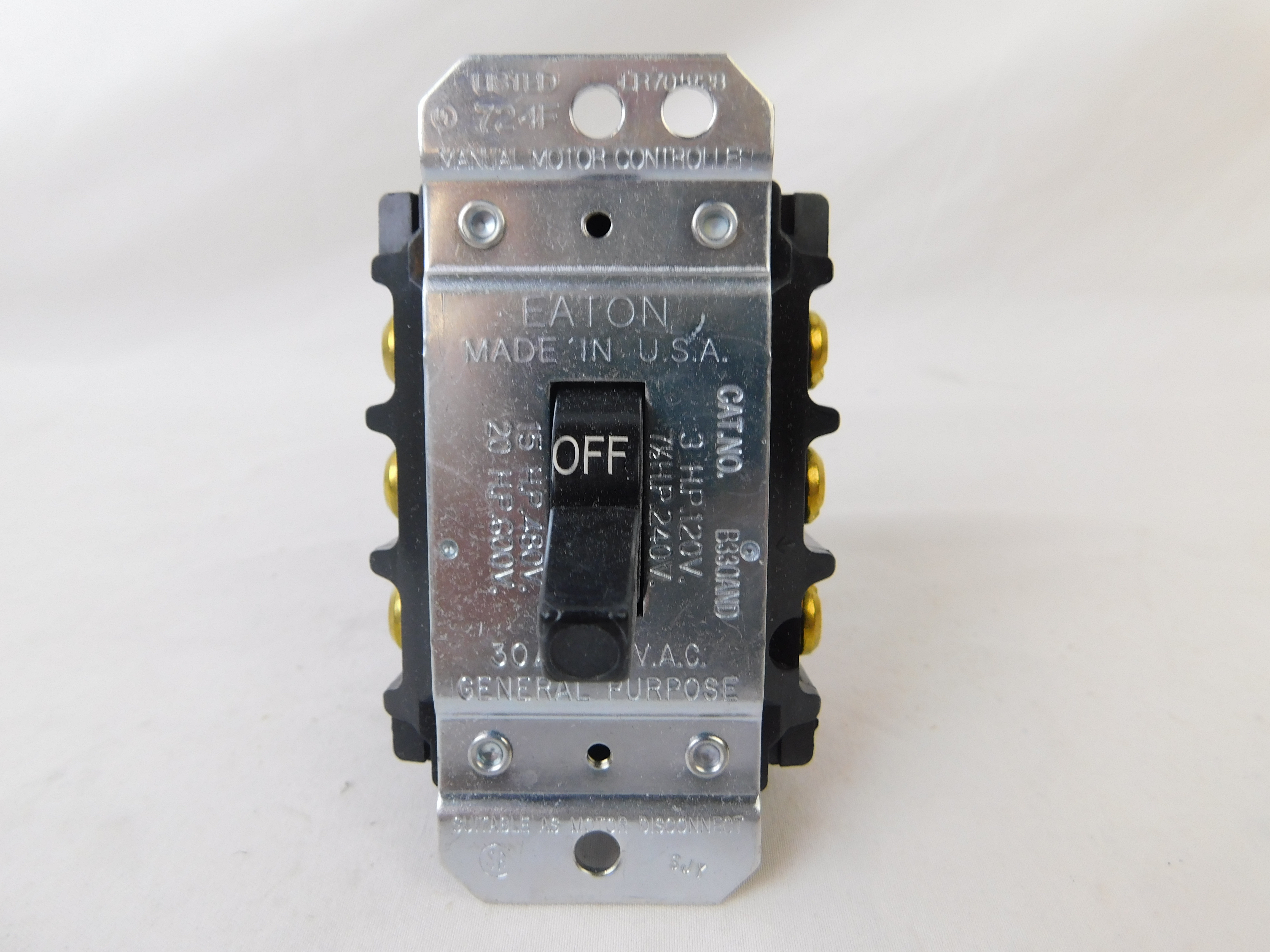 Eaton B330AND Disconnect Switches